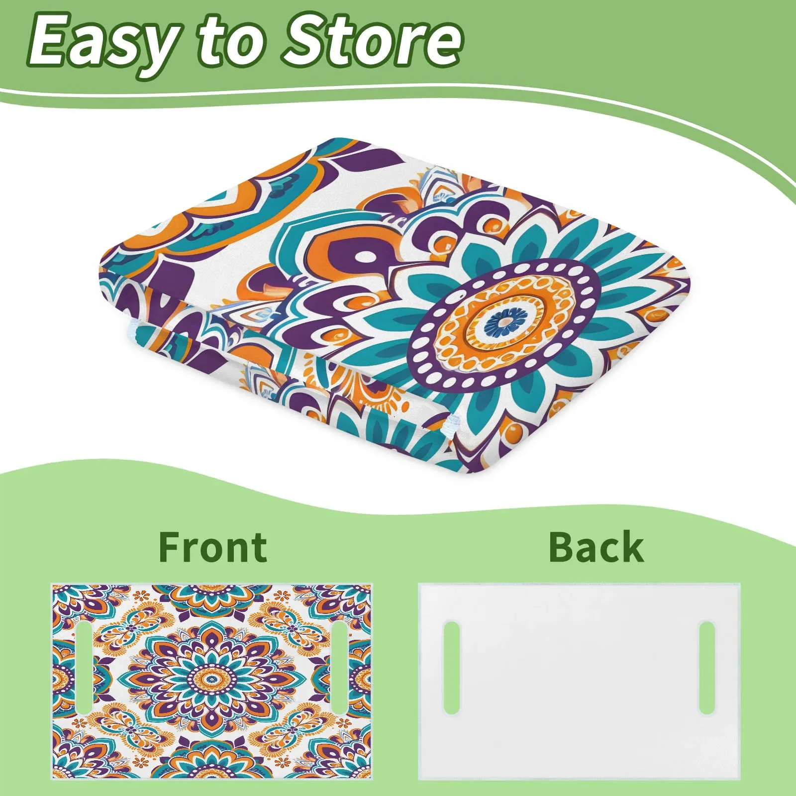 Tiveruda Golf Cart Seat Cover for Double Seats image 4