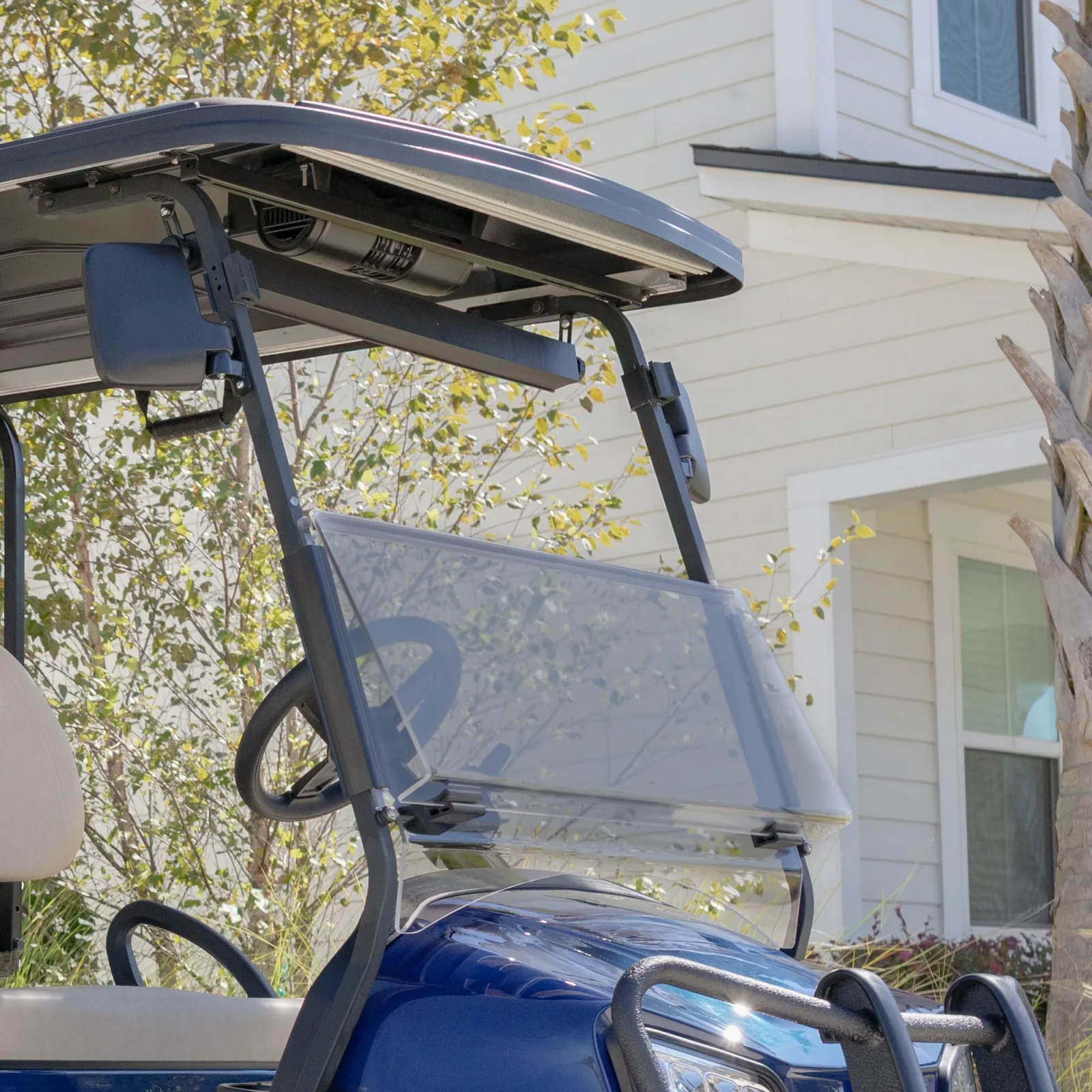 MADJAX Folding Tinted Windshield for Club Car Golf Carts image 2