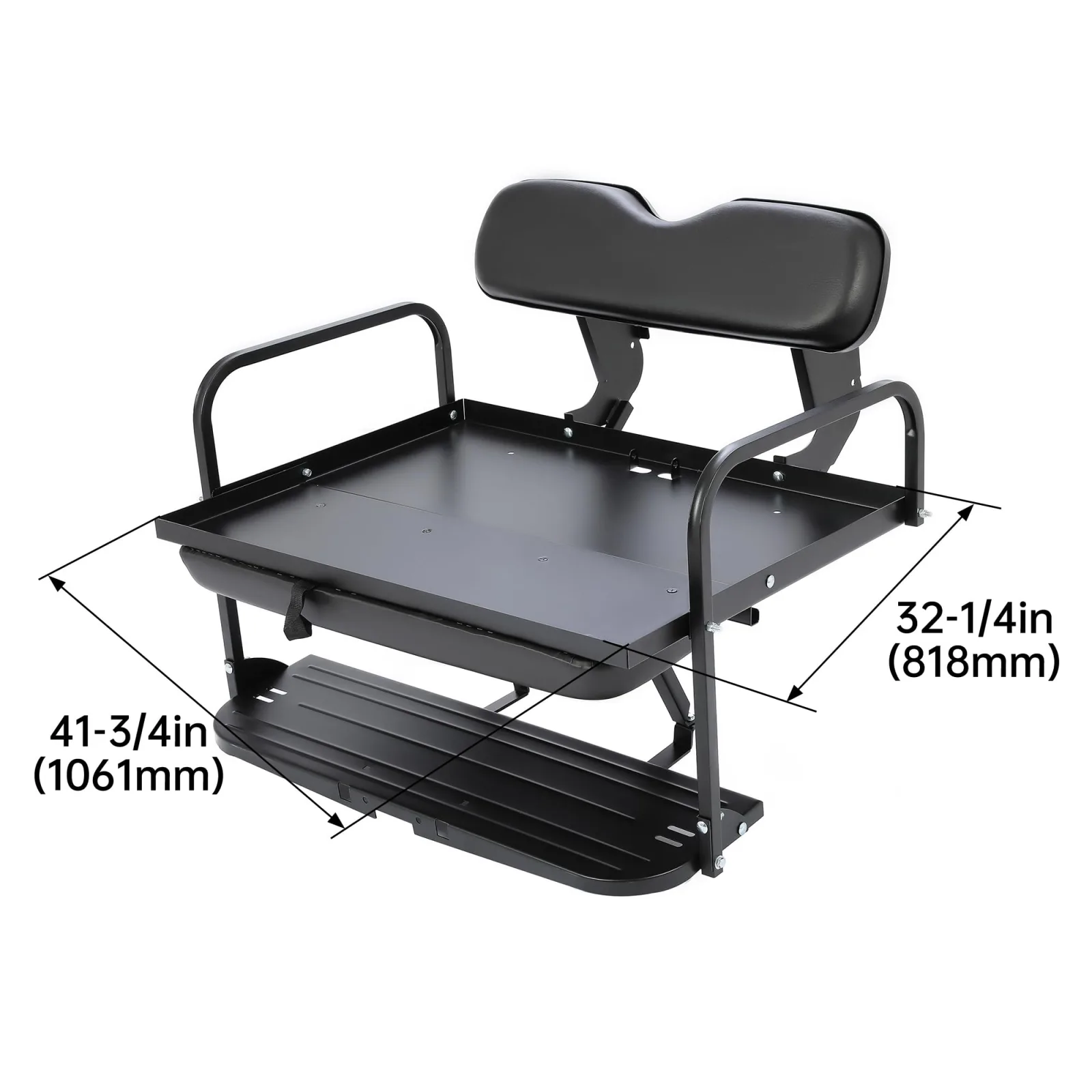 HECASA Rear Flip/Folding Back Seat Kit for Yamaha G14–G22 – VC-LYMM-125S-1 image 3