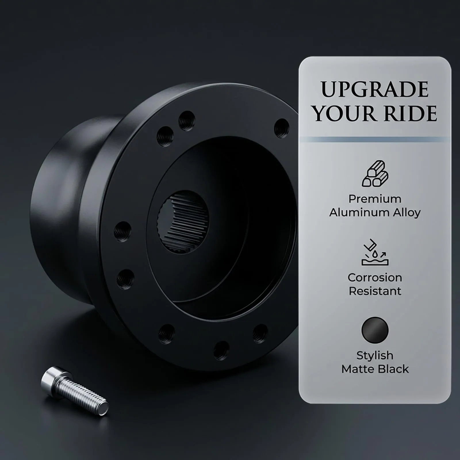 HOGUCAL Steering Wheel Adapter for Club Car DS image 2