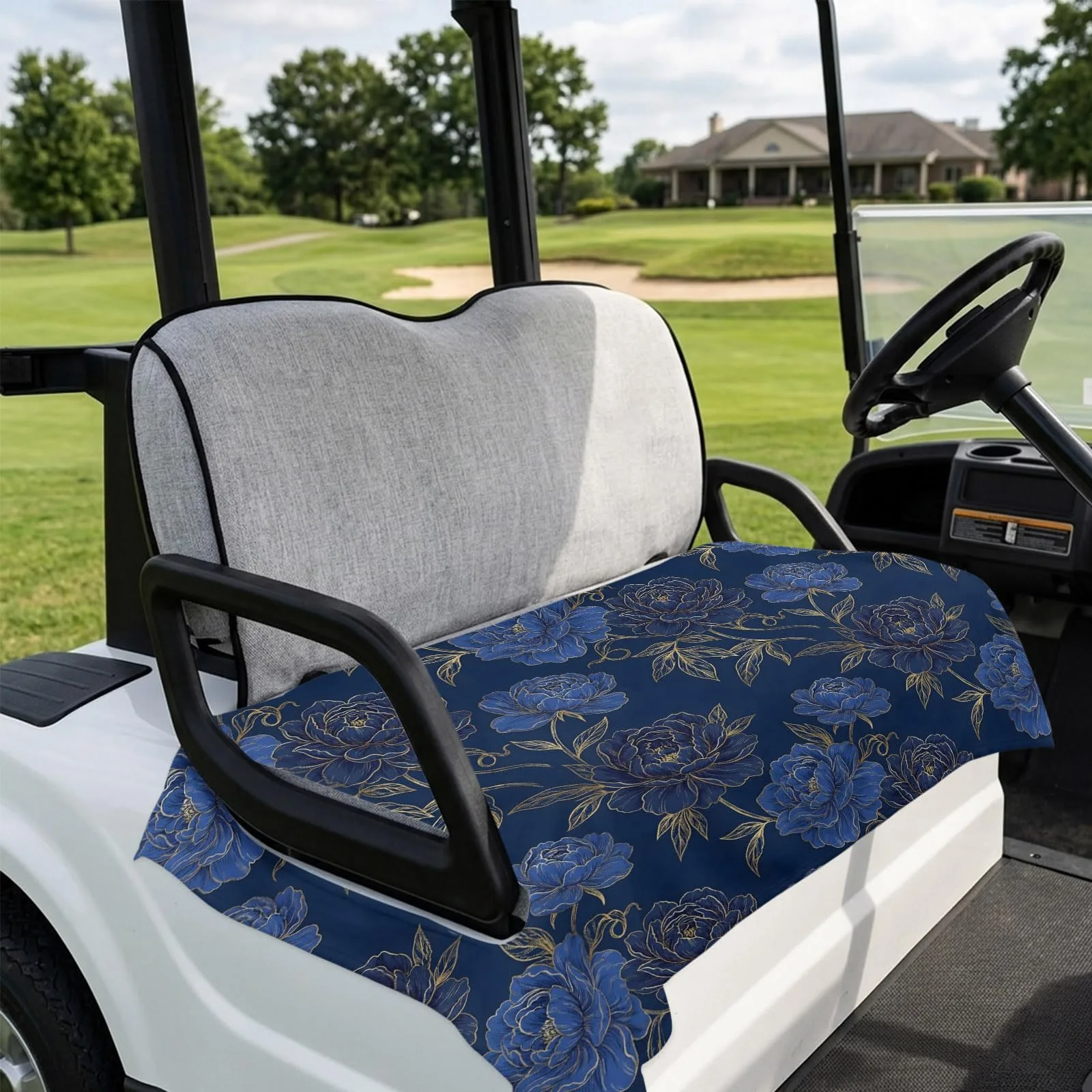 DecorLovee Golf Cart Seat Cover for 2-Seater Carts image 4