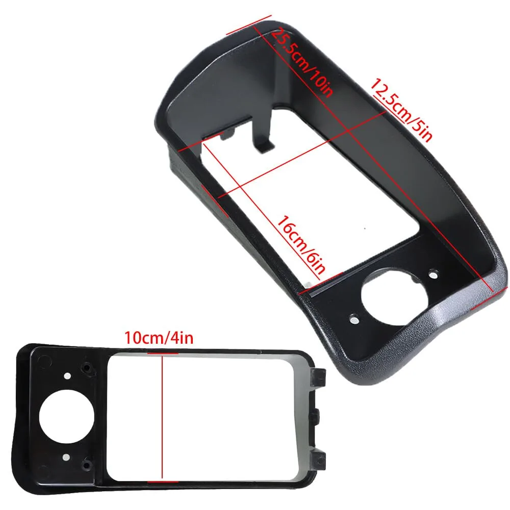 VXB Black Headlight Bezel for Club Car DS 1993+ image 2