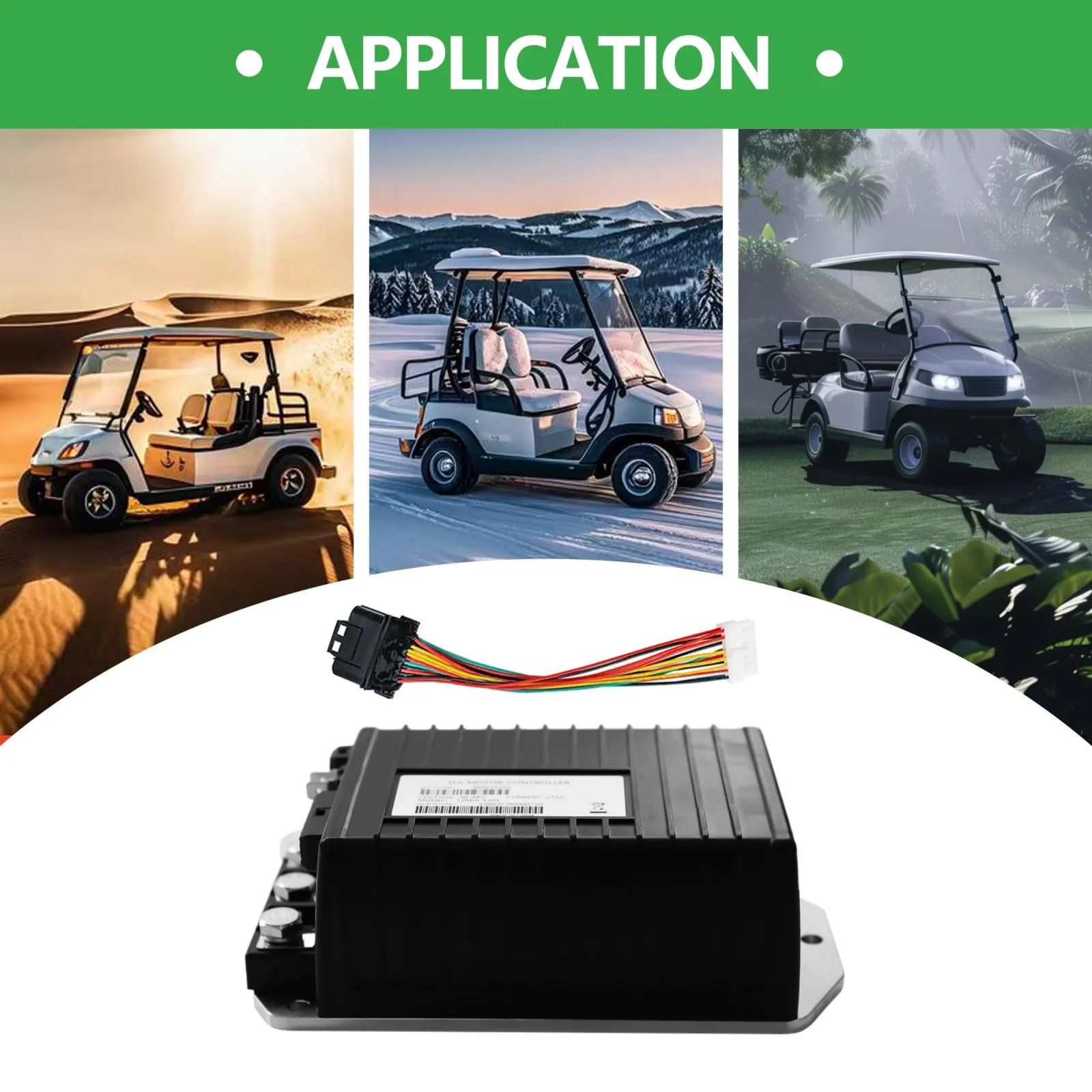 SLMLSGB Golf Car Controller 1266A-5201 (replaces 1510A-5251) image 4