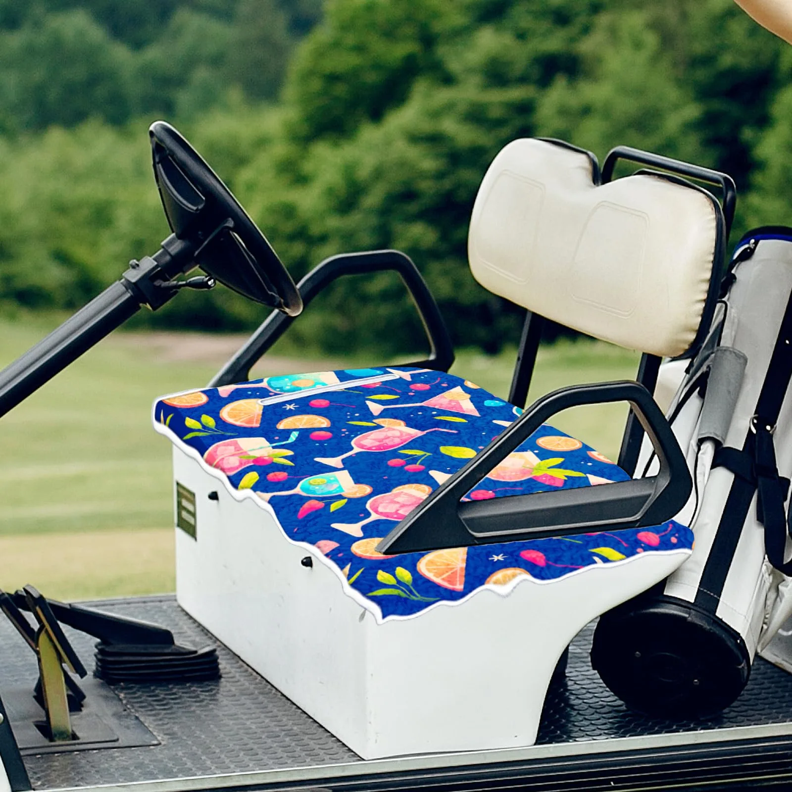 ORIGACH Golf Cart Seat Cover for E-Z-GO and Club Car image 4