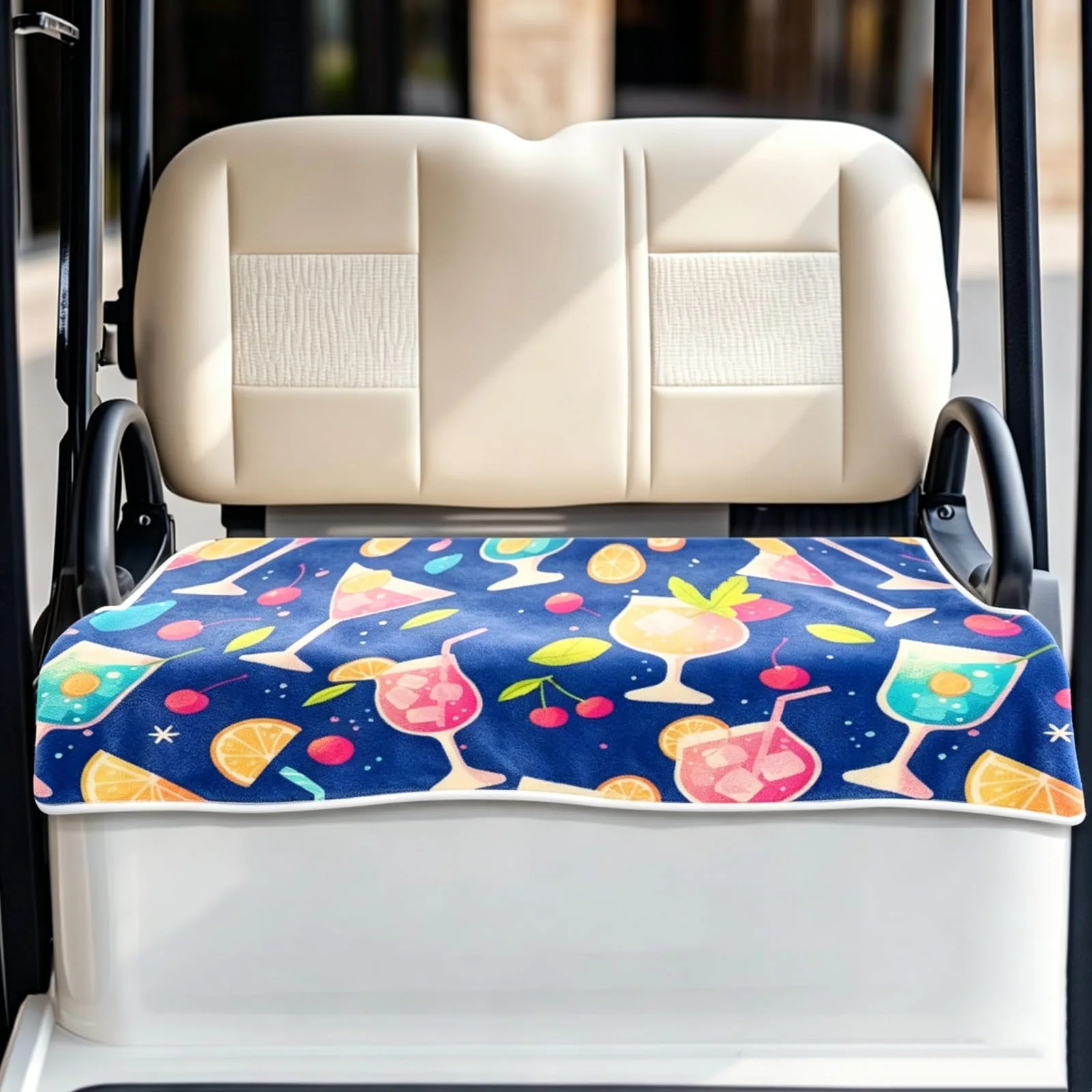 ORIGACH Golf Cart Seat Cover for E-Z-GO and Club Car