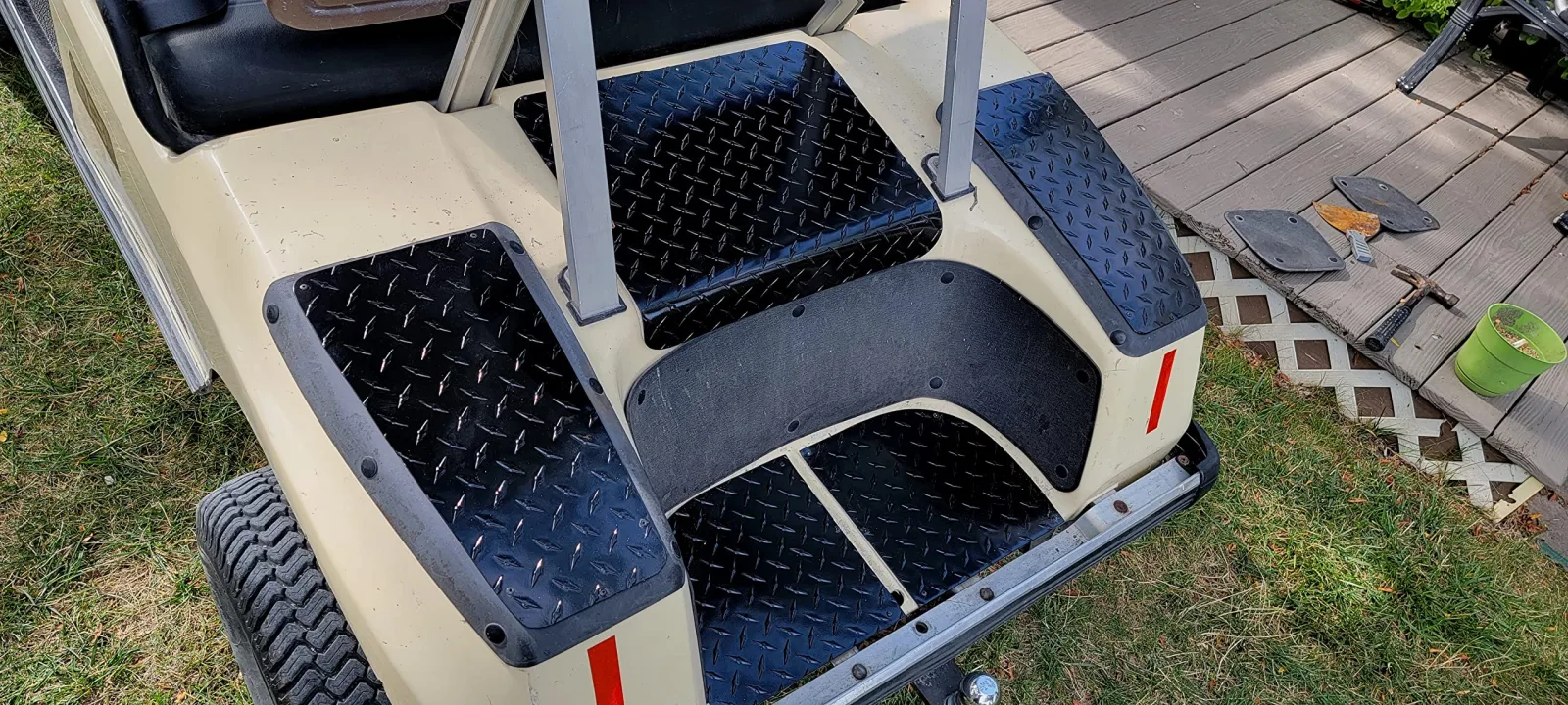 Club Car DS 5-Piece Aluminum Access Panel Cover Set