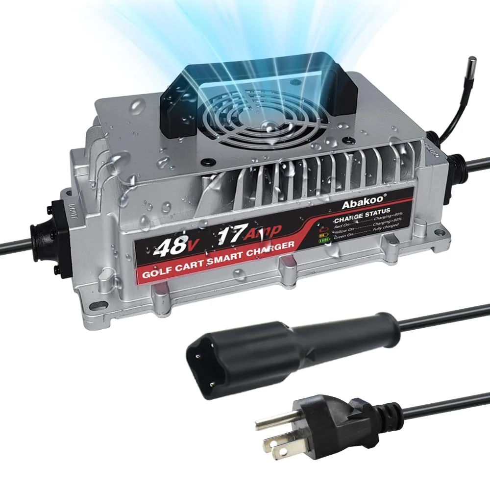 Abakoo 48V 17A Charger for Yamaha G29 Drive 2007+
