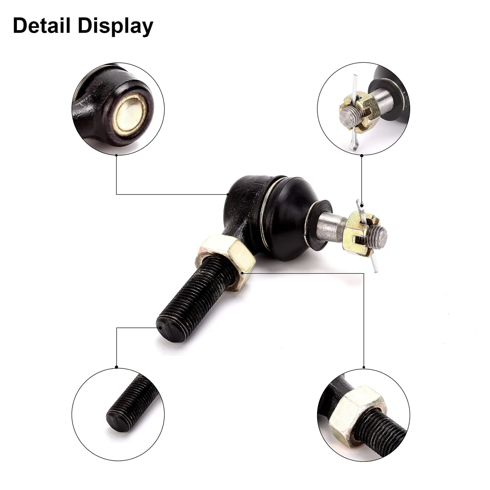 10L0L Tie Rod Shaft Assembly for E‑Z‑GO TXT / Medalist 1994–2001 image 4