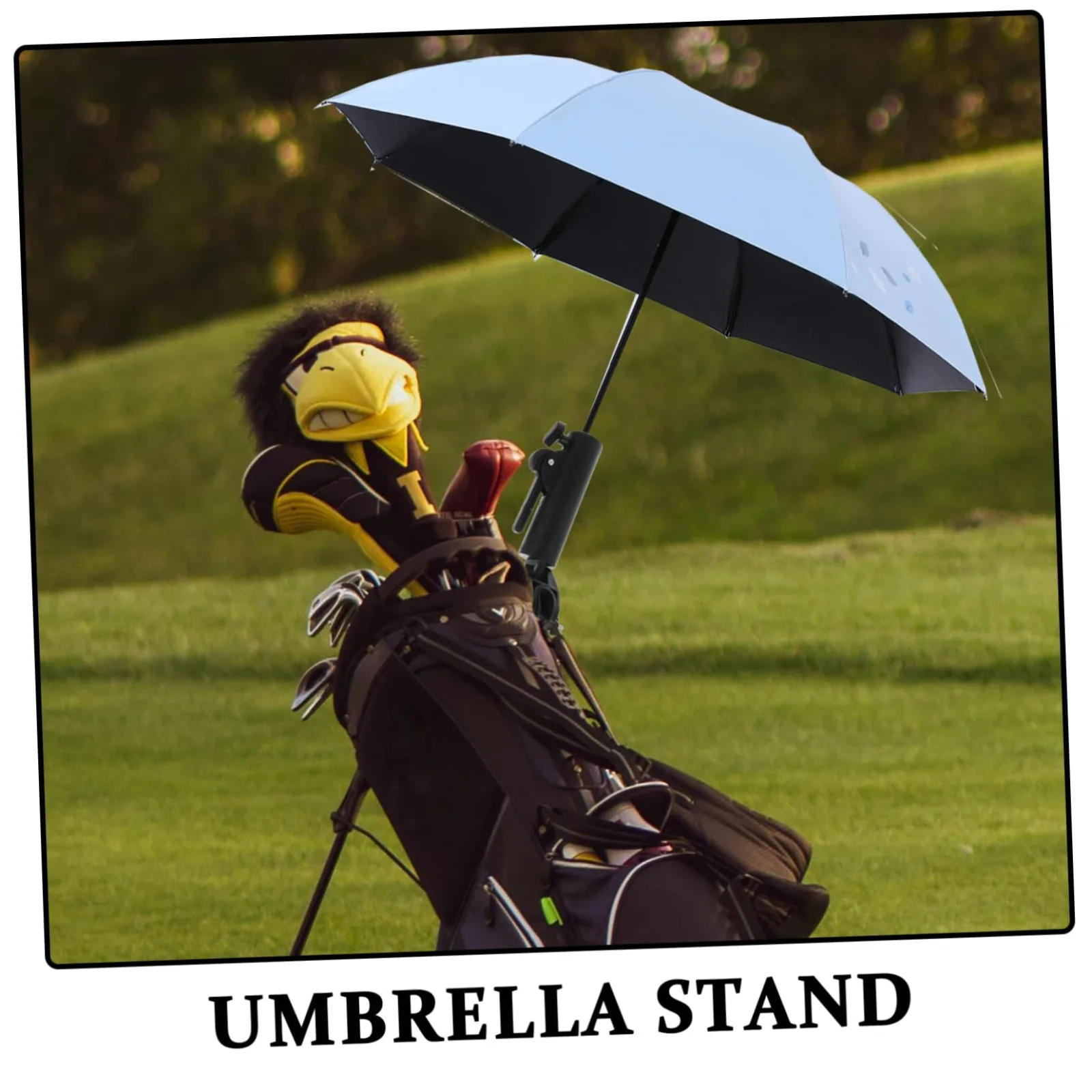 BESPORTBLE Adjustable Golf Cart Umbrella Holder Clamp image 3