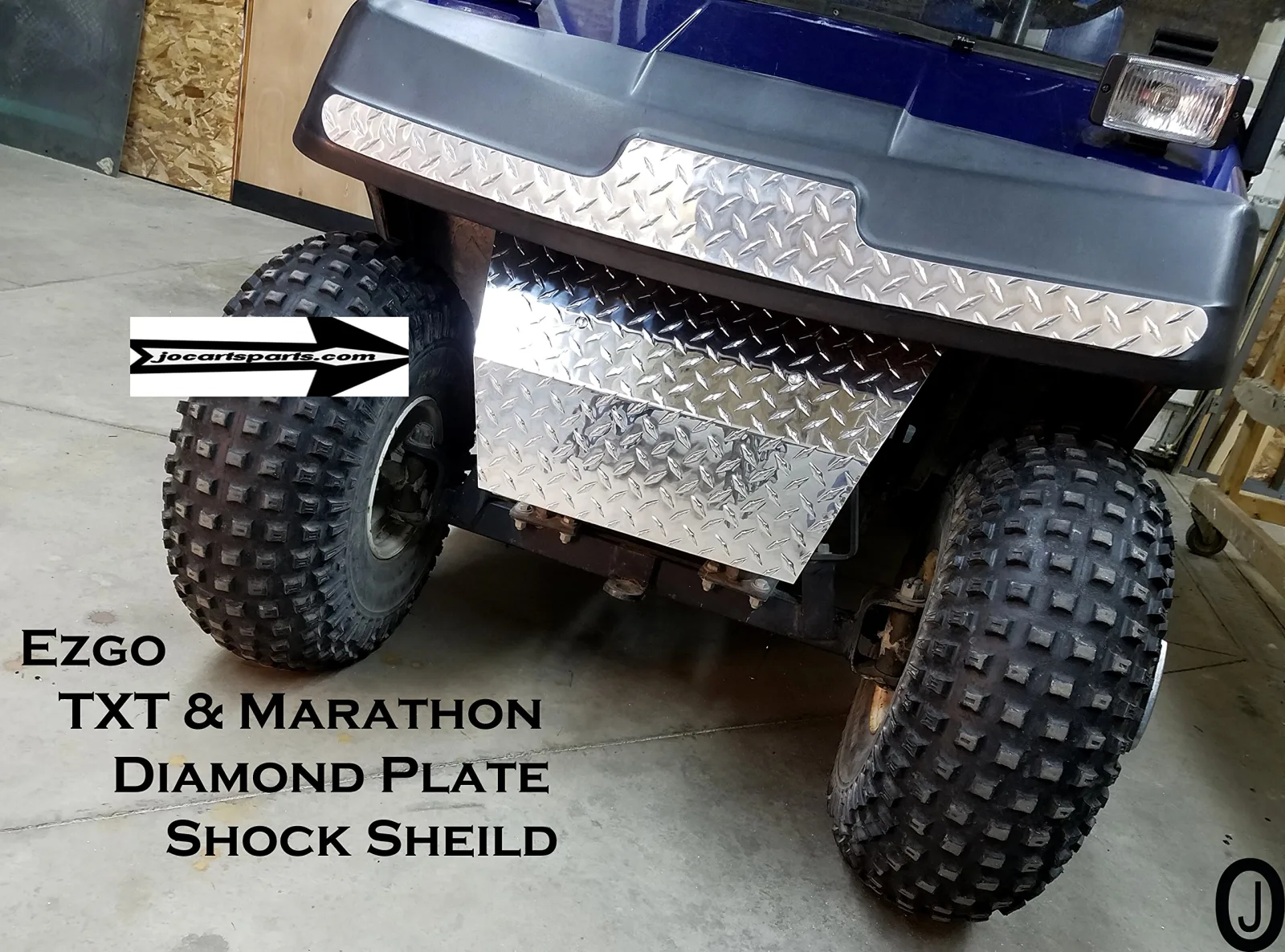 J & O Carts Parts E-Z-GO Marathon/TXT Bumper Shock Cover image 3