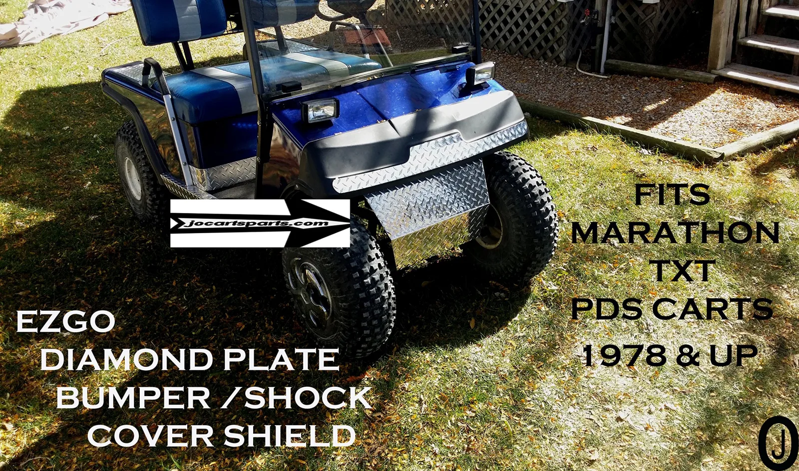J & O Carts Parts E-Z-GO Marathon/TXT Bumper Shock Cover image 4