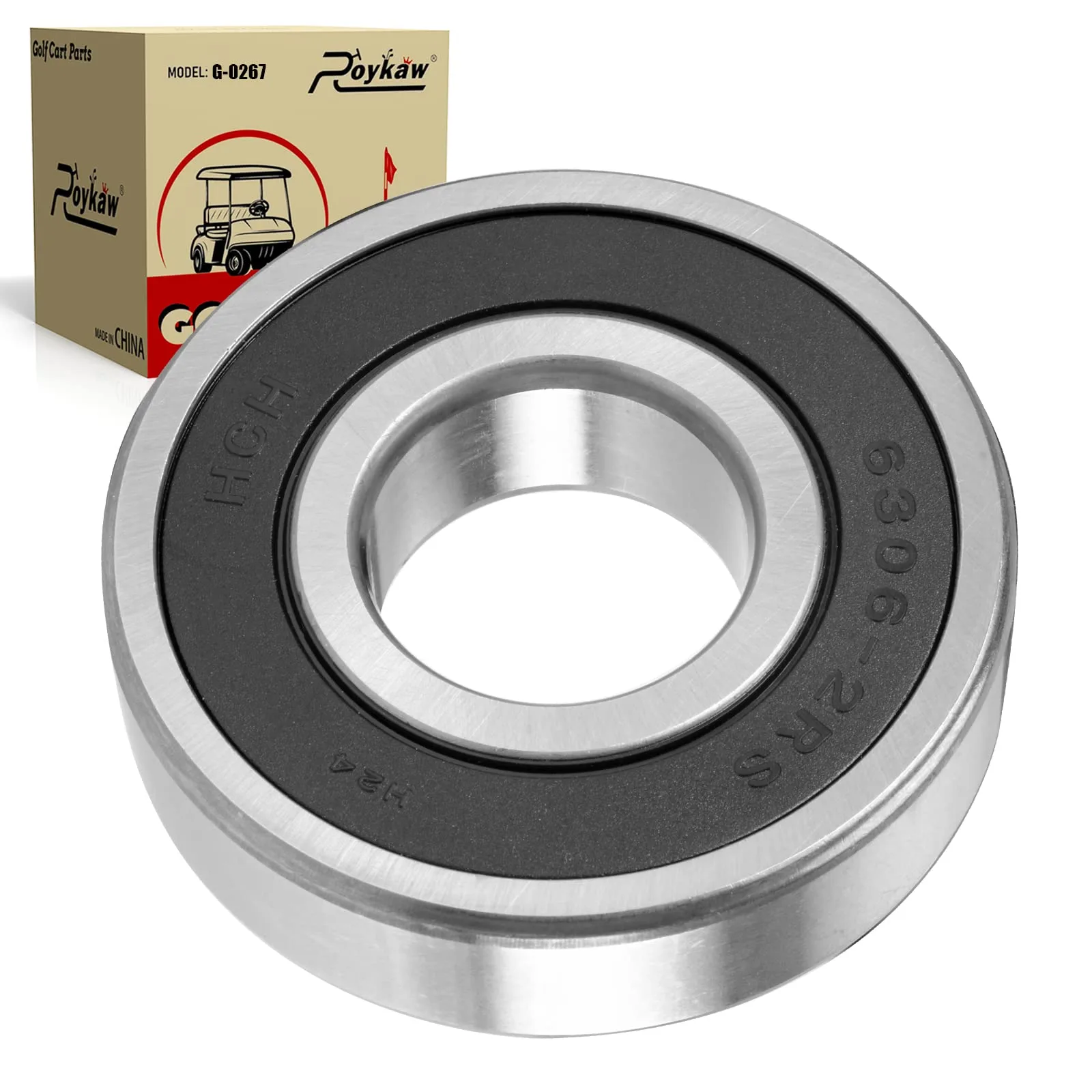 Roykaw G-0143 Rear Axle Bearing for Yamaha G29/Drive