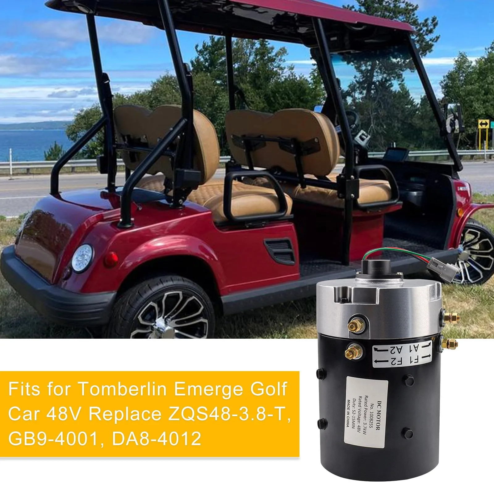 IgniSpark 1008255 Motor for Tomberlin Emerge 48V image 3