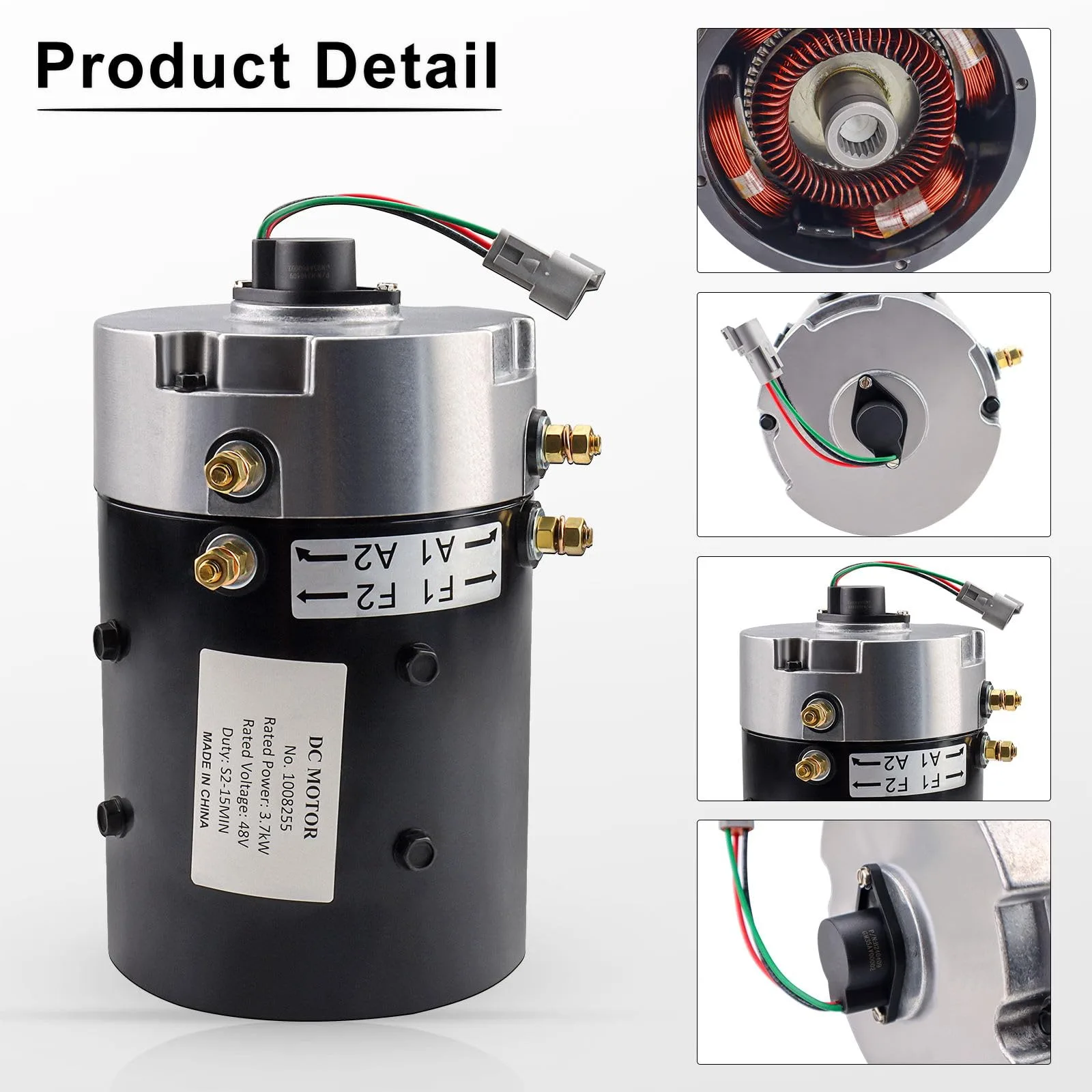 IgniSpark 1008255 Motor for Tomberlin Emerge 48V image 4