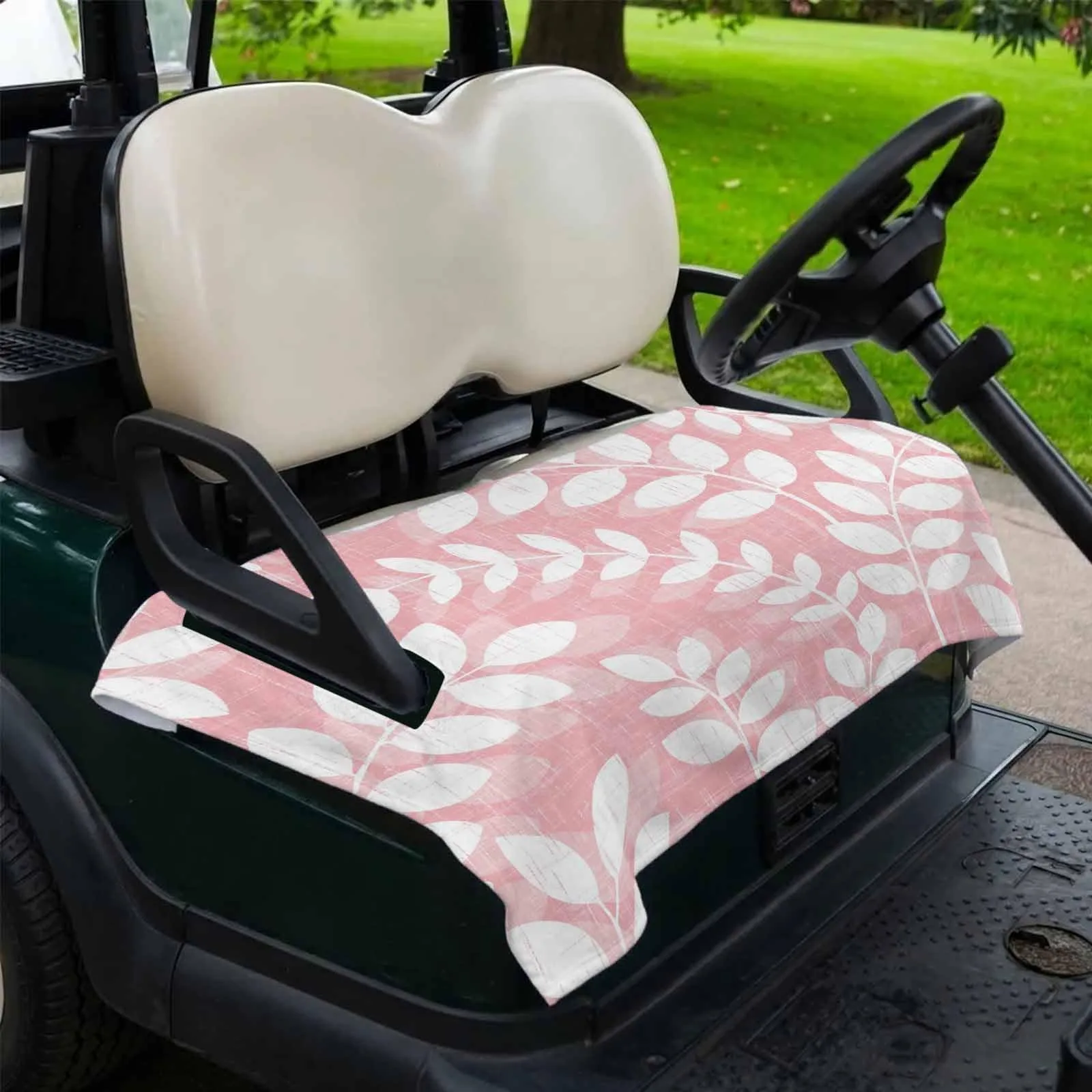 DecorLovee Pink Golf Cart Seat Cover, 51 x 31 in image 2