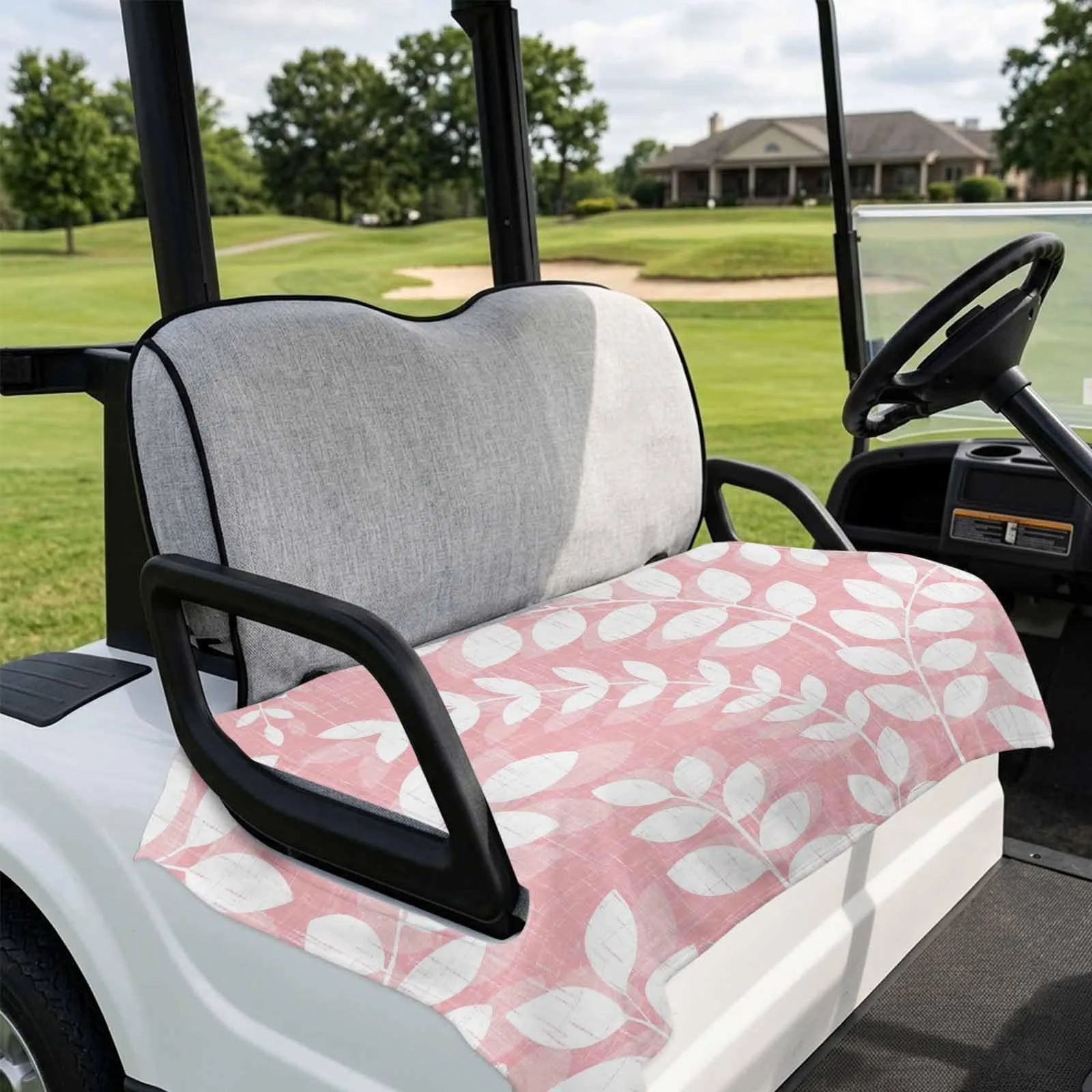 DecorLovee Pink Golf Cart Seat Cover, 51 x 31 in image 4