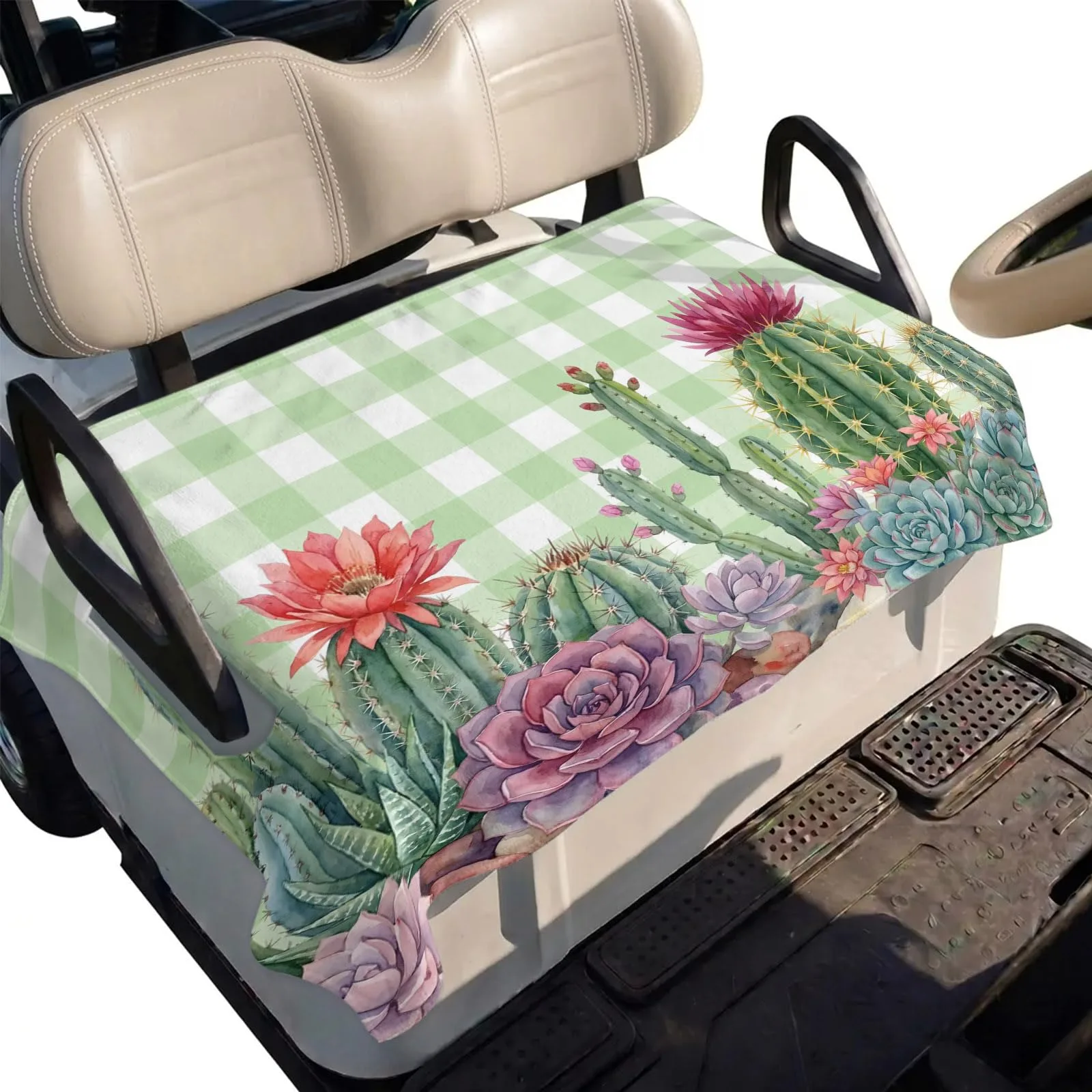 DecorLovee Golf Cart Seat Cover 51 x 31 Inch