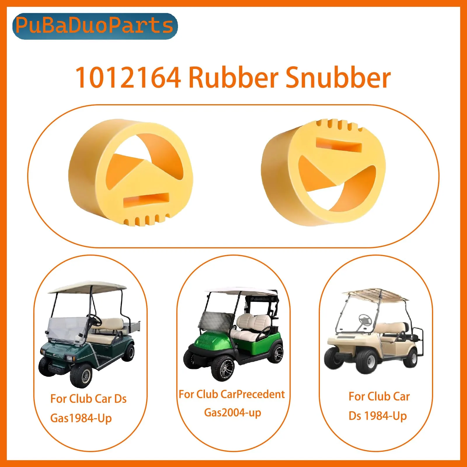 Club Car DS & Precedent Gas Engine Snubber Mount Set image 3