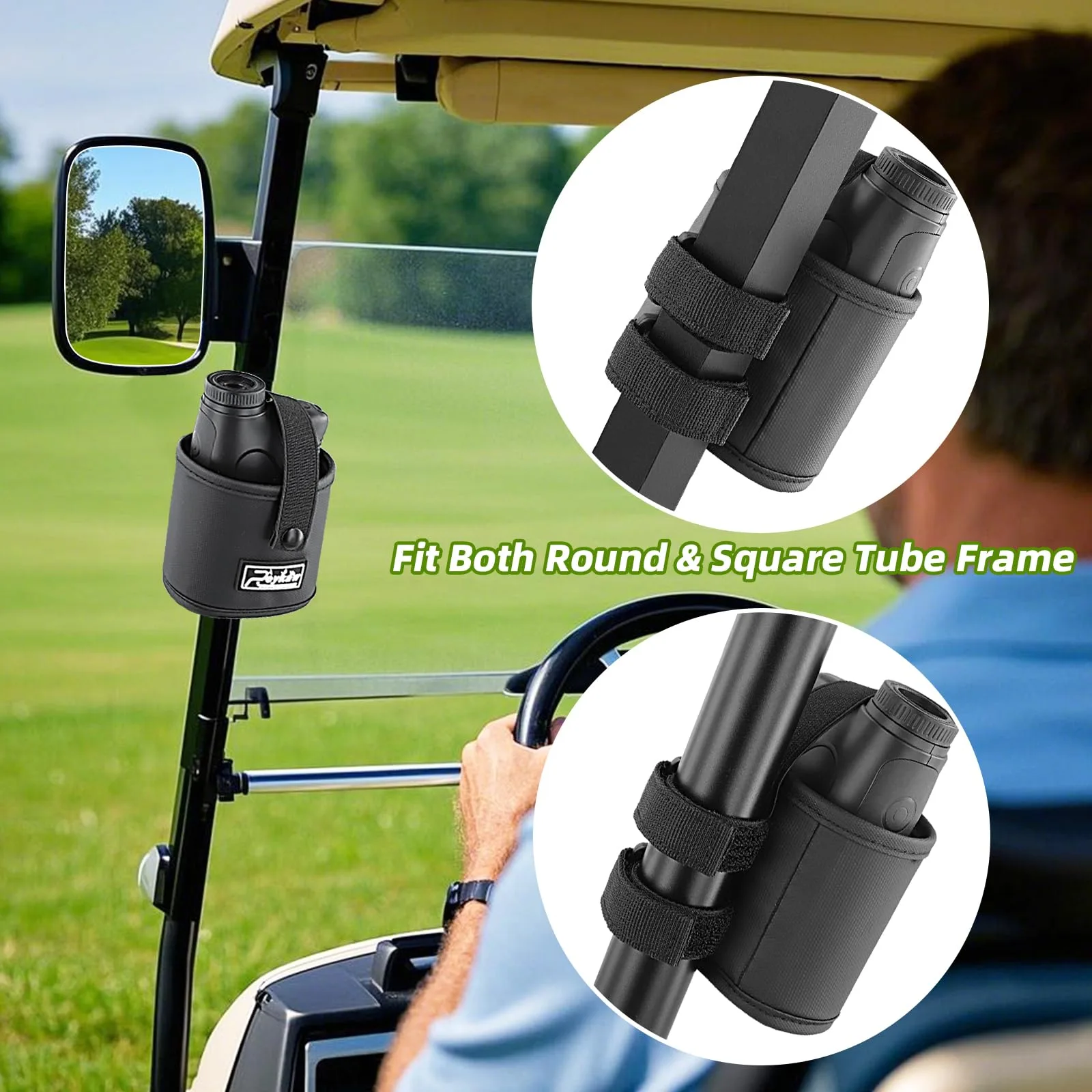 Roykaw G-0588 Golf Cart Rangefinder Pouch Mount image 4