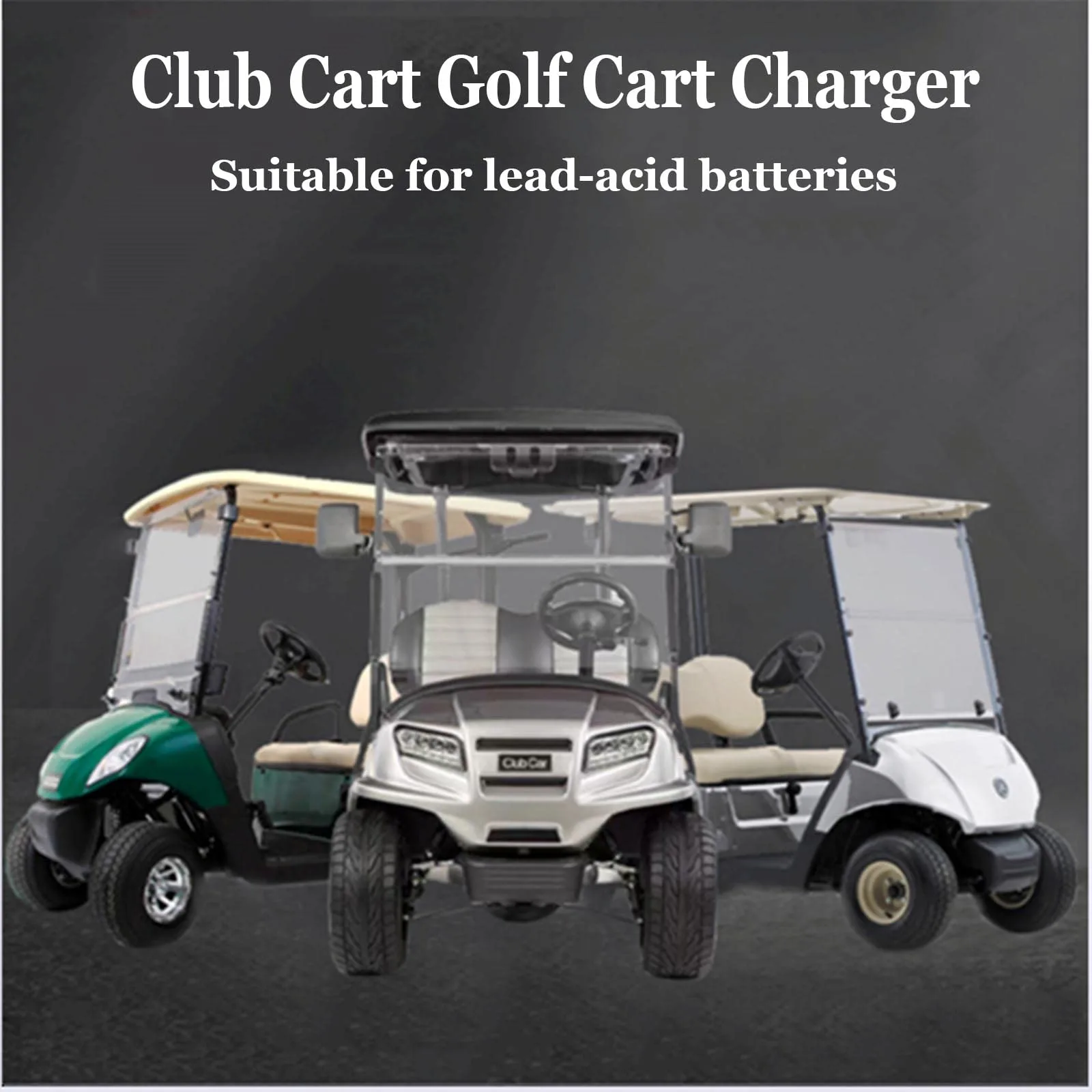 HYDTGZ 48V Golf Cart Battery Charger, 5-18A image 2