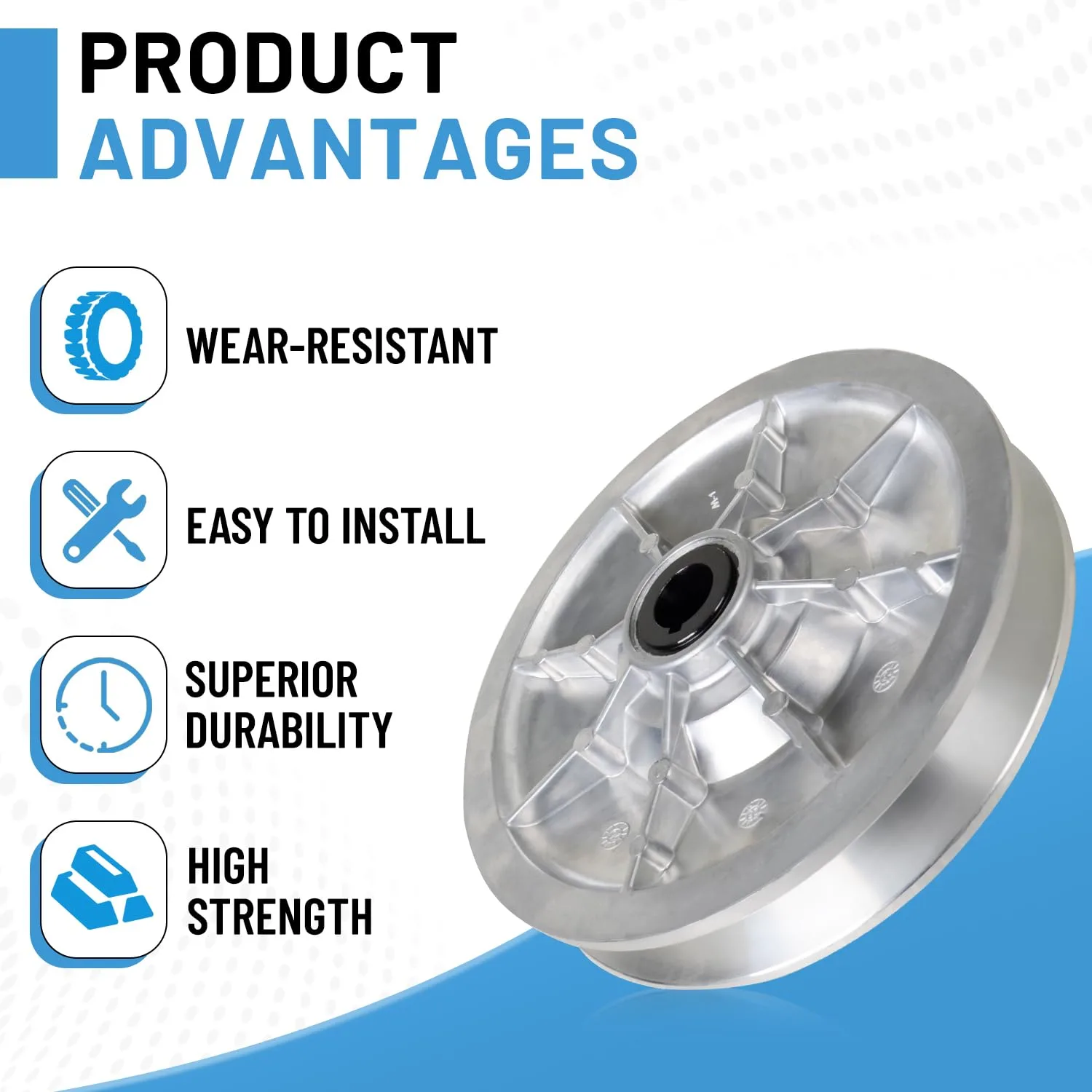 EZAPEX Club Car Secondary Driven Clutch 101834001 image 3