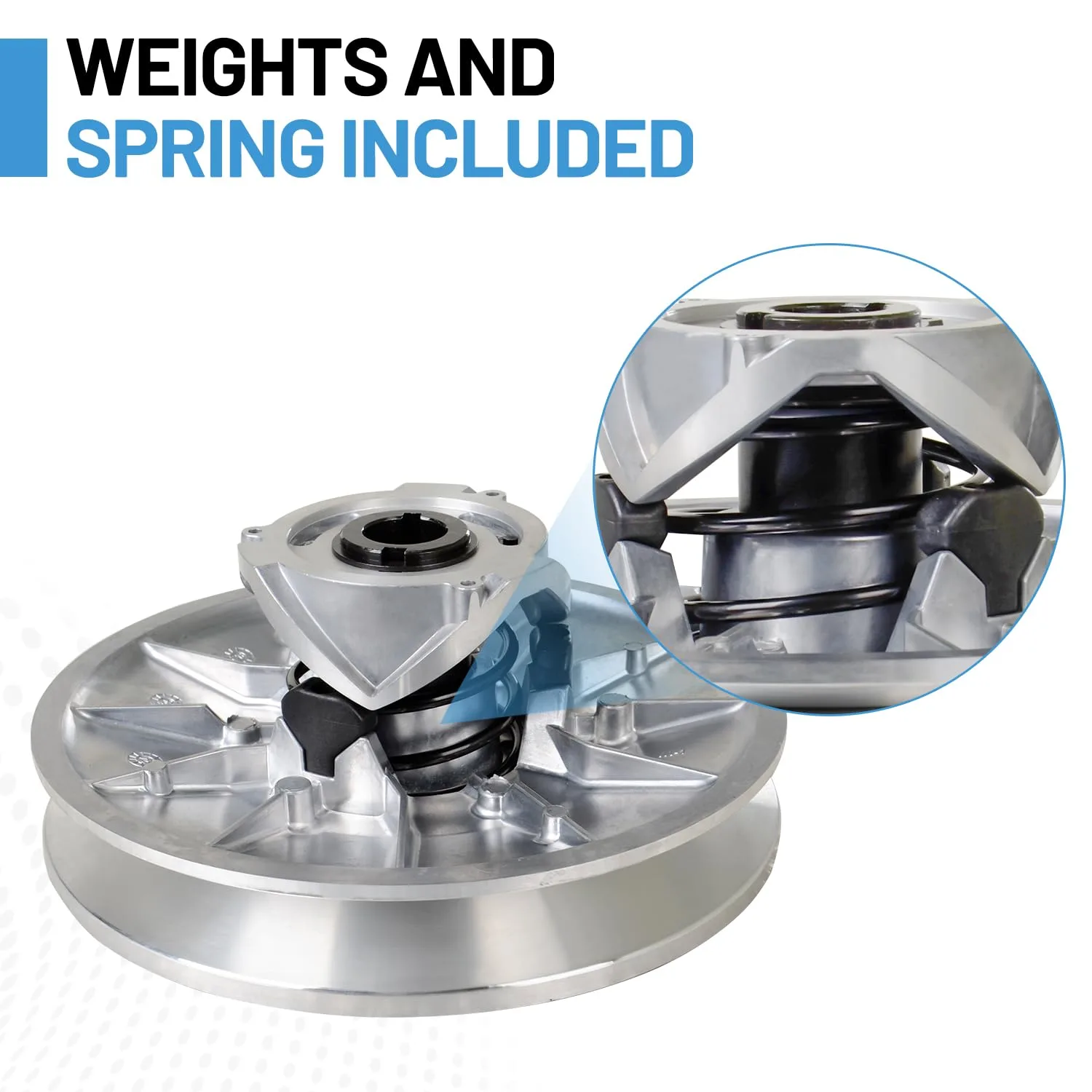 EZAPEX Club Car Secondary Driven Clutch 101834001 image 4