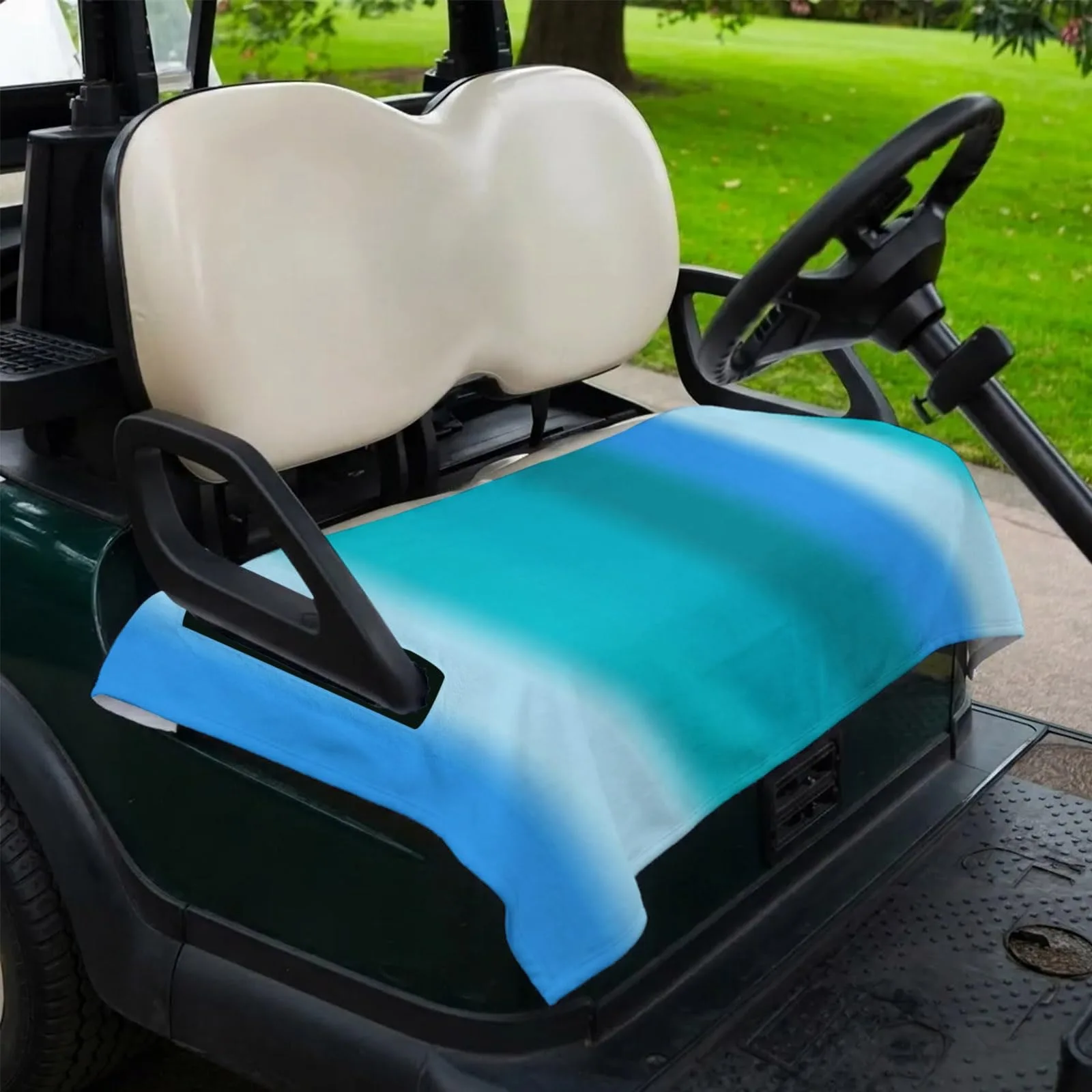 DecorLovee Blue Golf Cart Seat Cover 51 x 31 Inch image 2