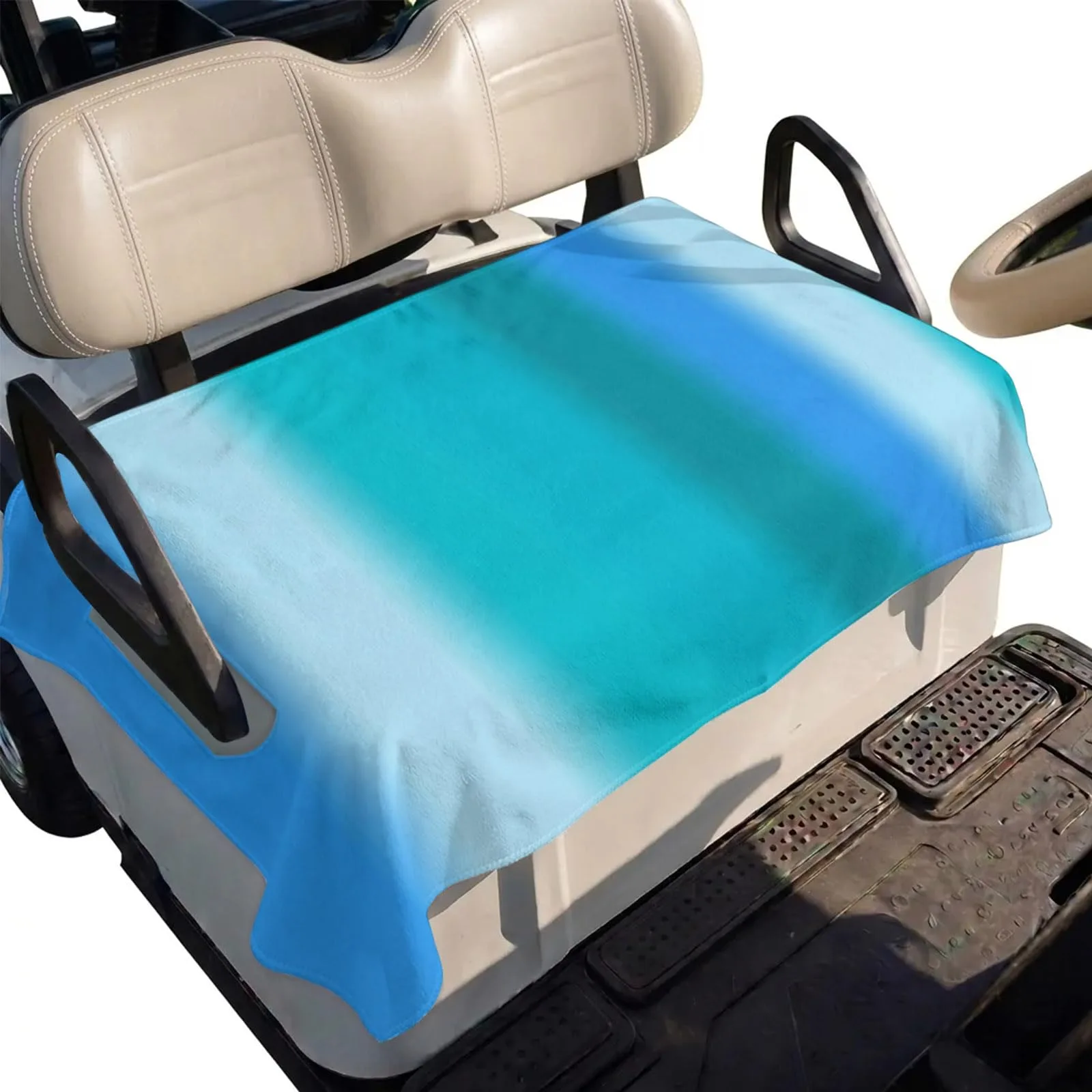 DecorLovee Blue Golf Cart Seat Cover 51 x 31 Inch