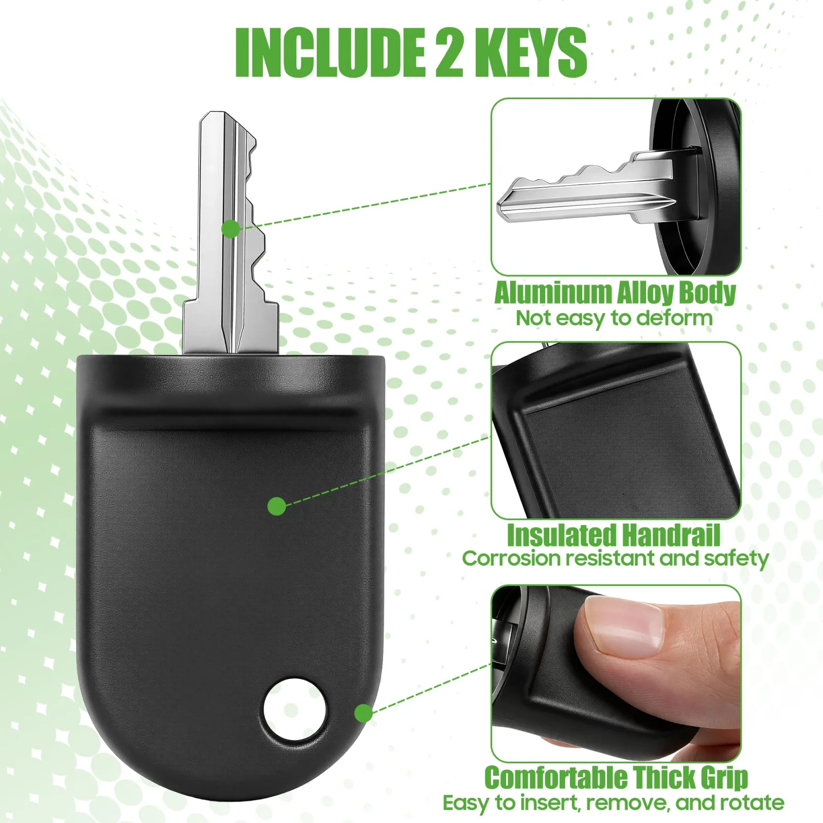 10L0L Ignition Key Switch for E-Z-GO RXV 2008-Up image 4