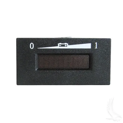 Fat Cat Golf 36V Digital Charge Meter (Rectangular) FCG-36v-Meter-Rect