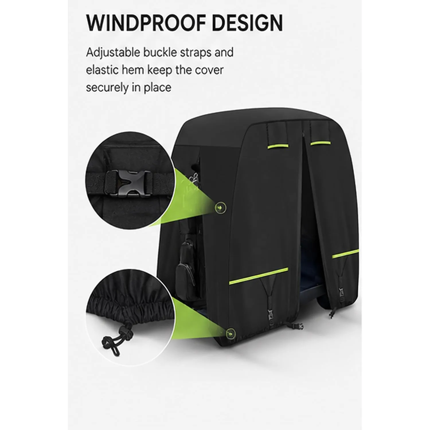 LRDCIMO Golf Cart Cover for Eco Planeta 2, 2019+ image 3