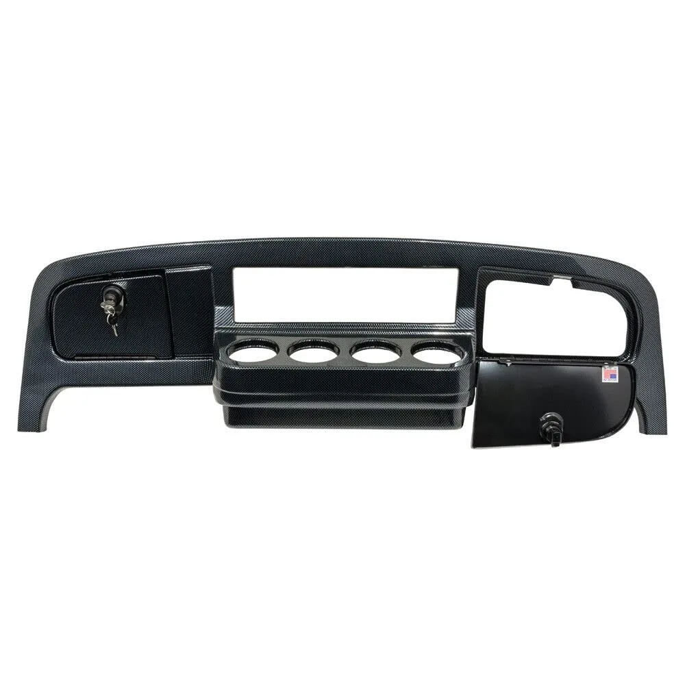 Buggies Unlimited Carbon Fiber Dash Cover 20148 for E-Z-GO image 2