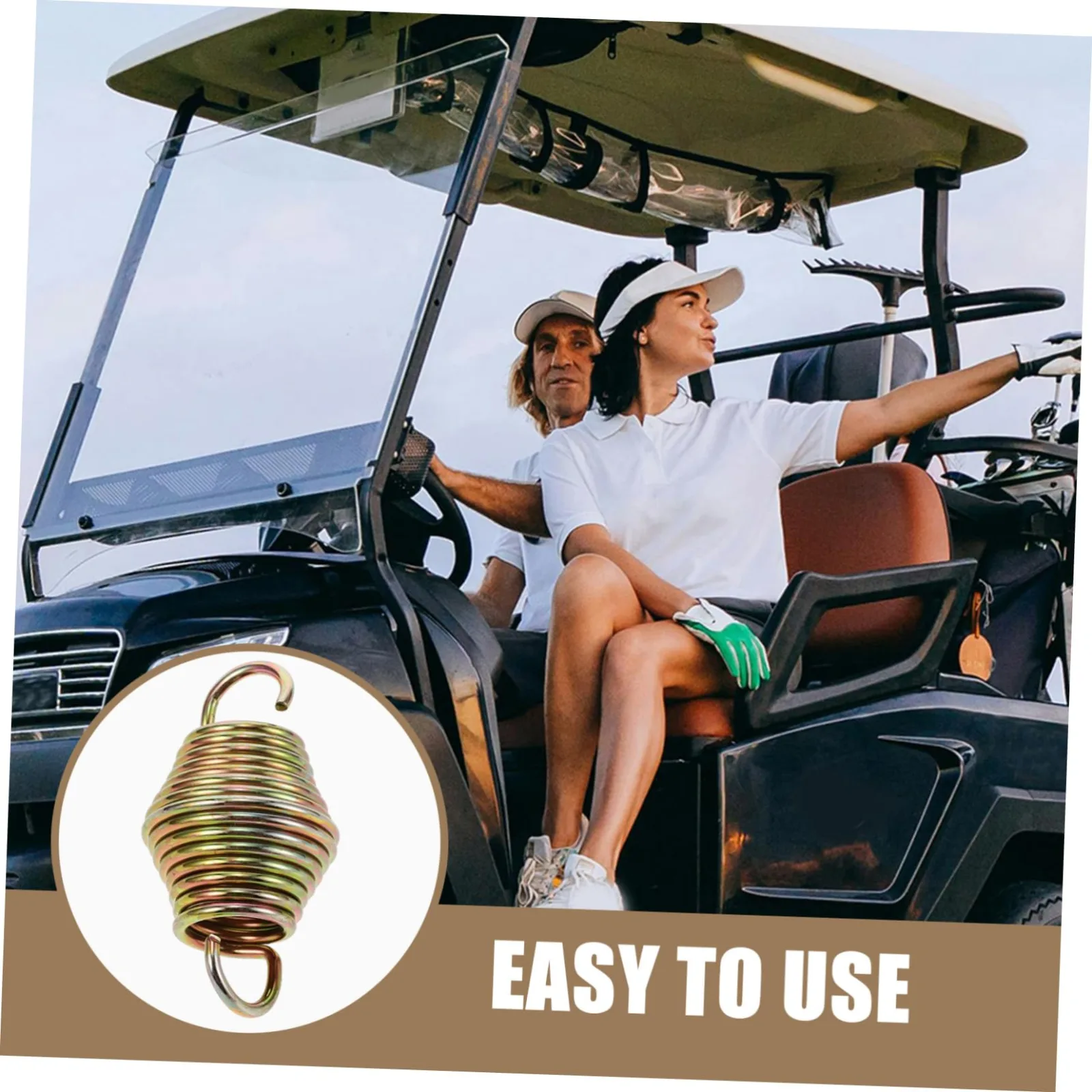 Zerodeko Brake Pedal Return Spring for Club Car Golf Carts - F06927UF05G image 4