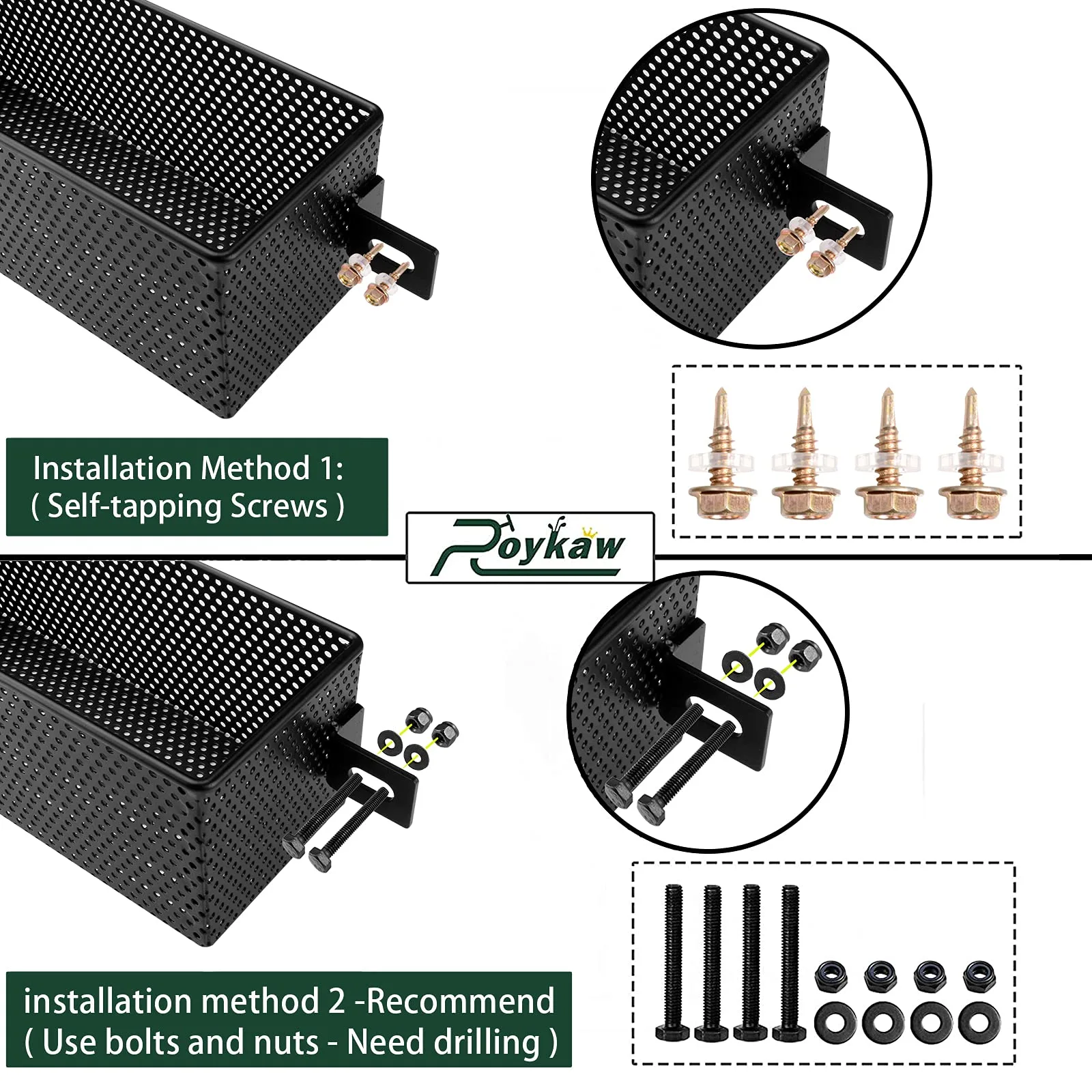 Roykaw Dash Storage Basket for E-Z-GO RXV 2008+ (G-0095) image 3