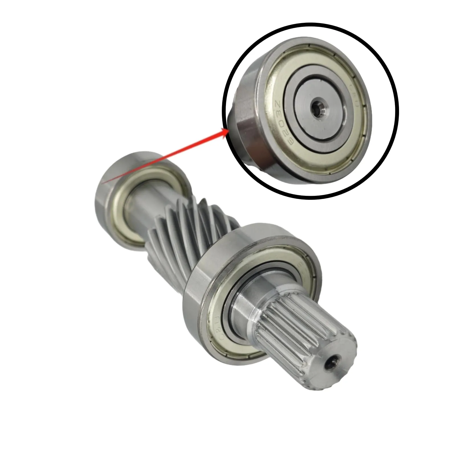 MOTODX9801 Input Gear Shaft Kit for E-Z-GO RXV image 4
