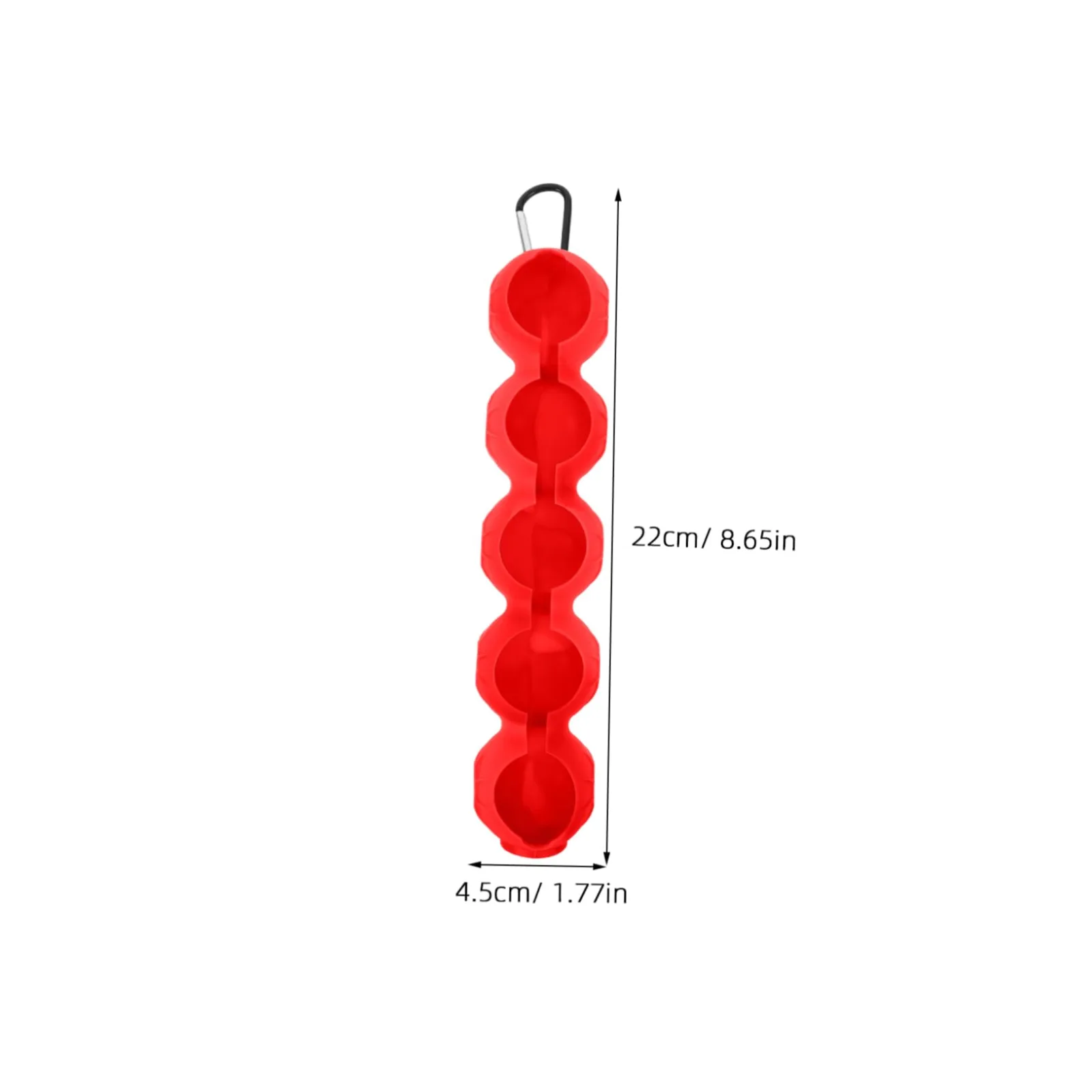 Totority Silicone Golf Ball Holder, Red, 36W45214RM image 2