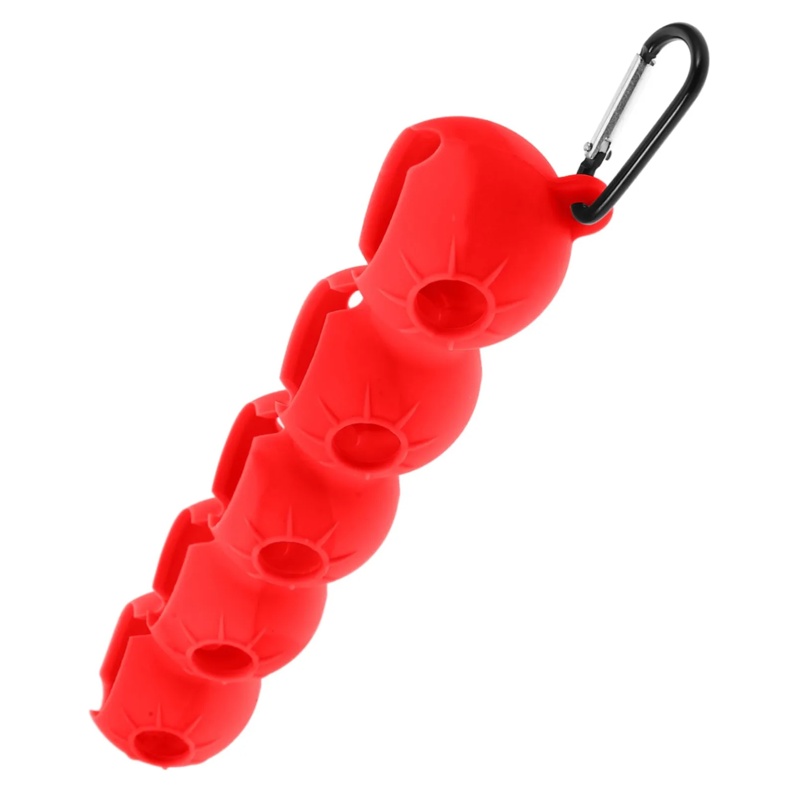 Totority Silicone Golf Ball Holder, Red, 36W45214RM