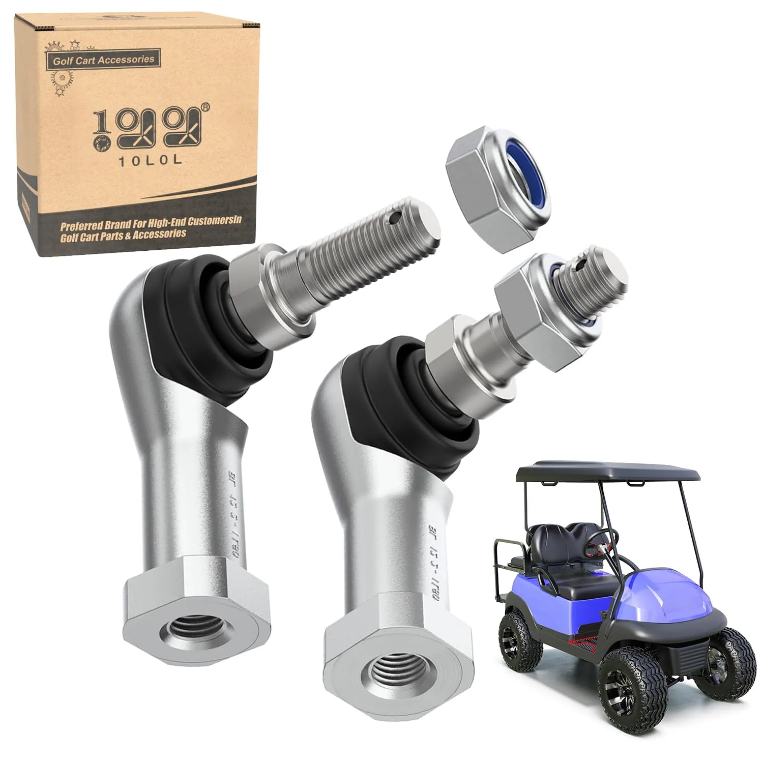 10L0L Tie Rod End Kit for Club Car Precedent and Tempo
