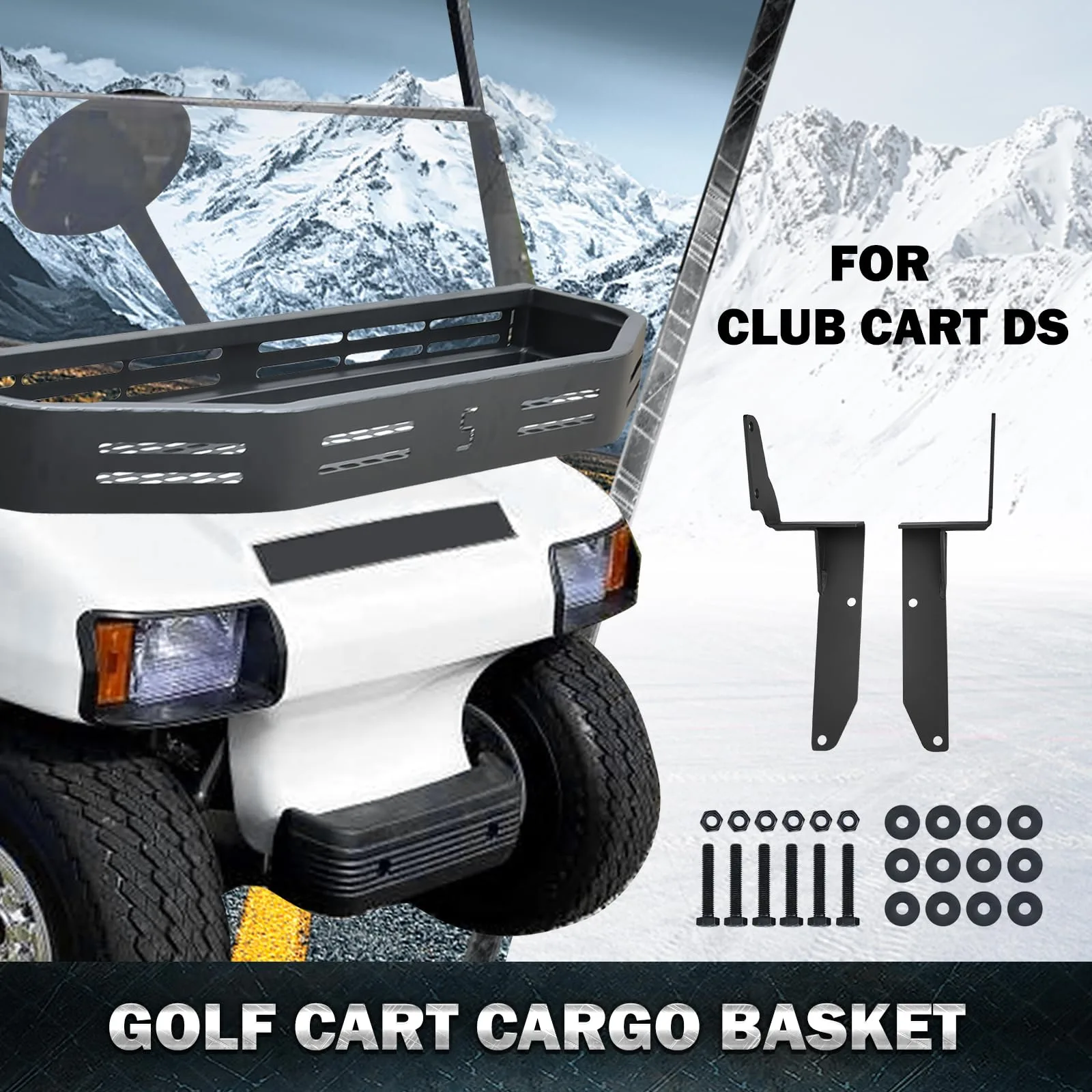 Shu-Ran CBDS Front Cargo Basket for Club Car DS image 2
