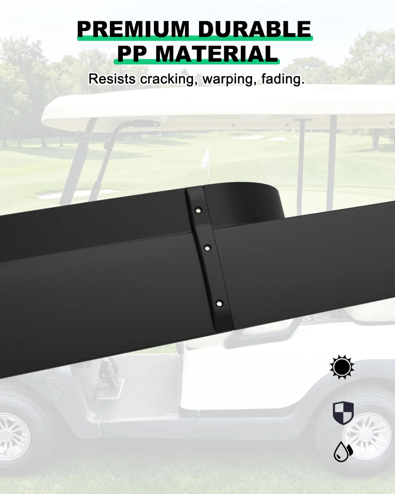 LDETXY Floor Mat Retainer Panels for Club Car 2017+ image 3
