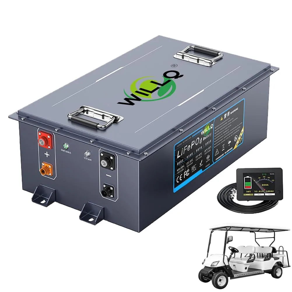 WILLQR 48V 150Ah LiFePO4 Golf Cart Battery
