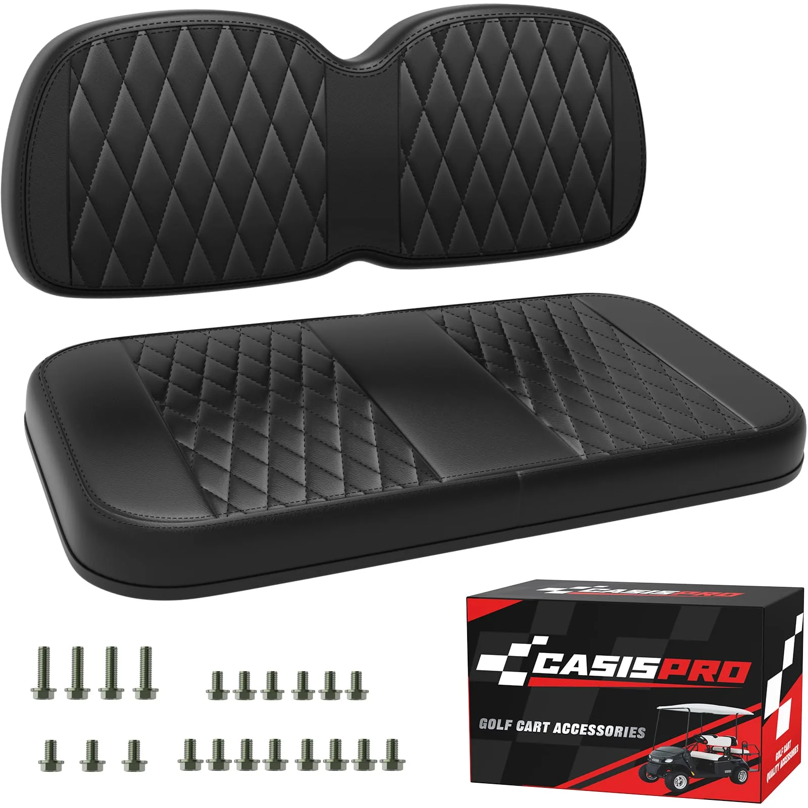 CASISPRO Front Seat Cushion for E-Z-GO RXV 2008+