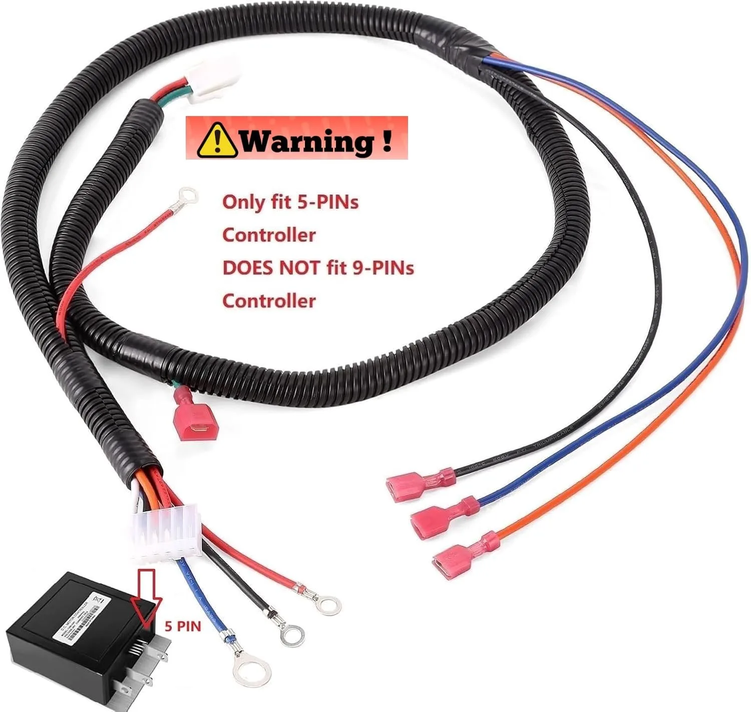 10L0L Controller Wire Harness for 36V E-Z-GO TXT/Medalist (OEM 73040G01) image 2