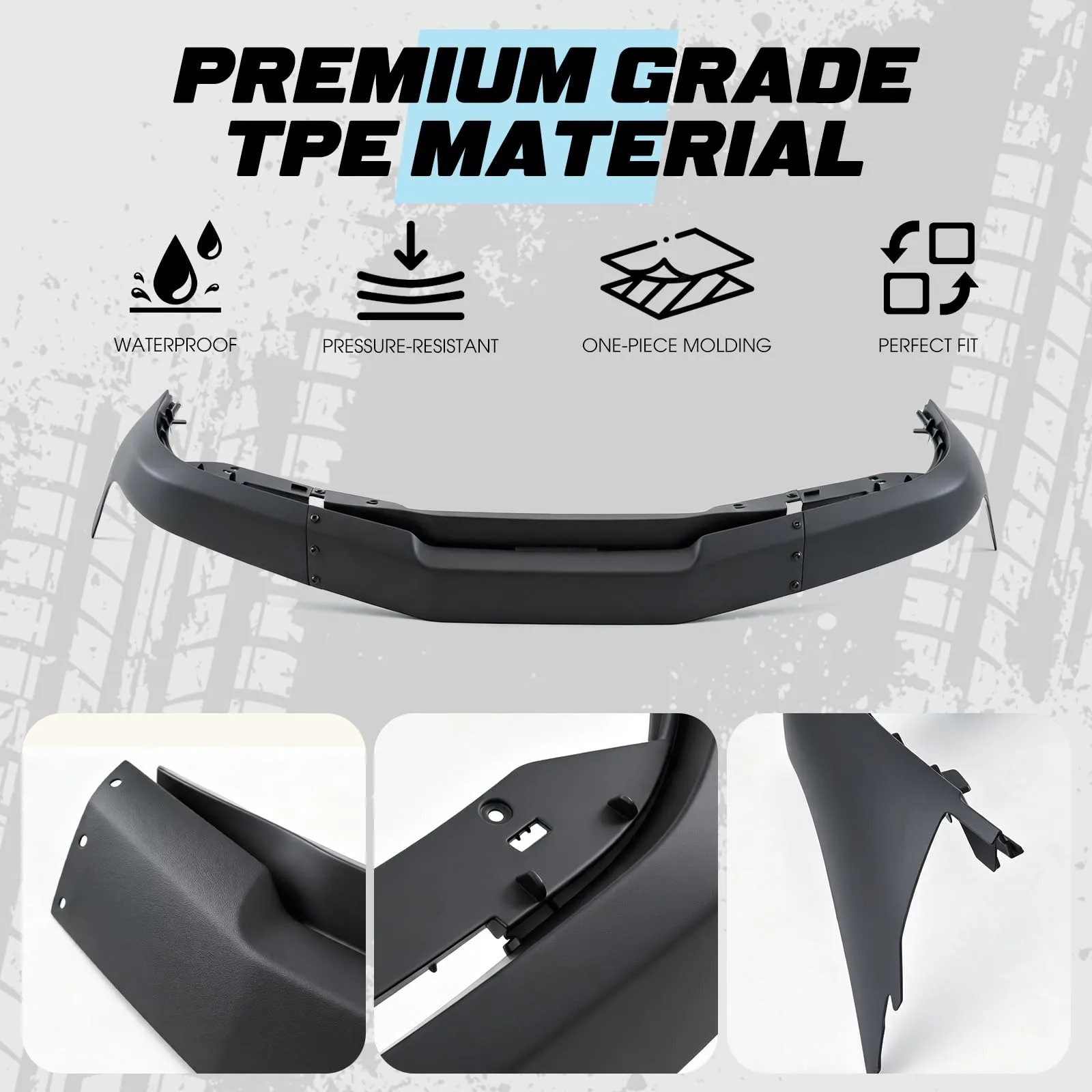 Dacalo Front Fascia for 2018+ Club Car Tempo 47589917001 image 3