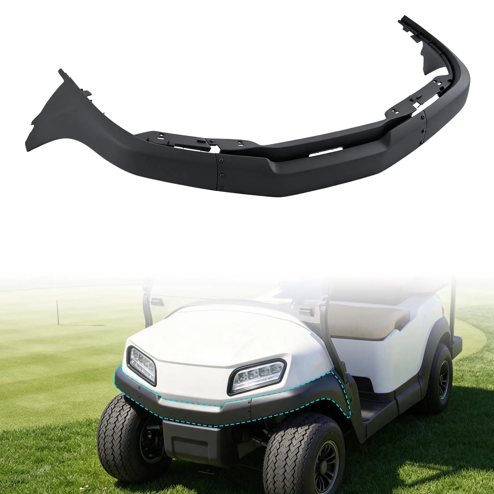Dacalo Front Fascia for 2018+ Club Car Tempo 47589917001