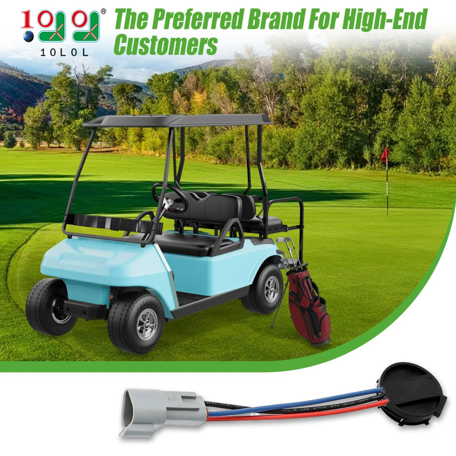10L0L GE Motor Speed Sensor for Club Car DS & Precedent image 2