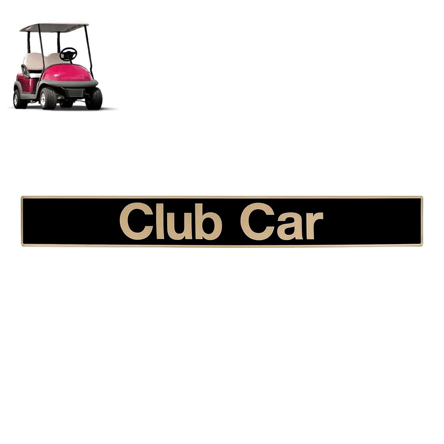 DRIVE UP Name Plate for Club Car Precedent - DU00268