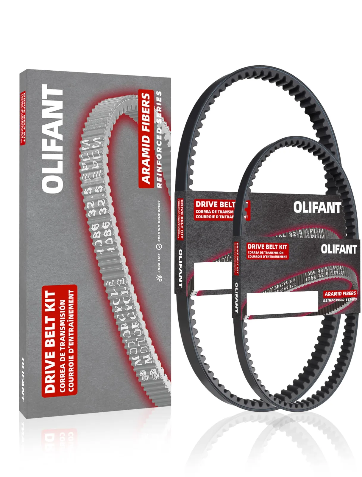 OLIFANT Drive Belt Set for Club Car DS and Precedent