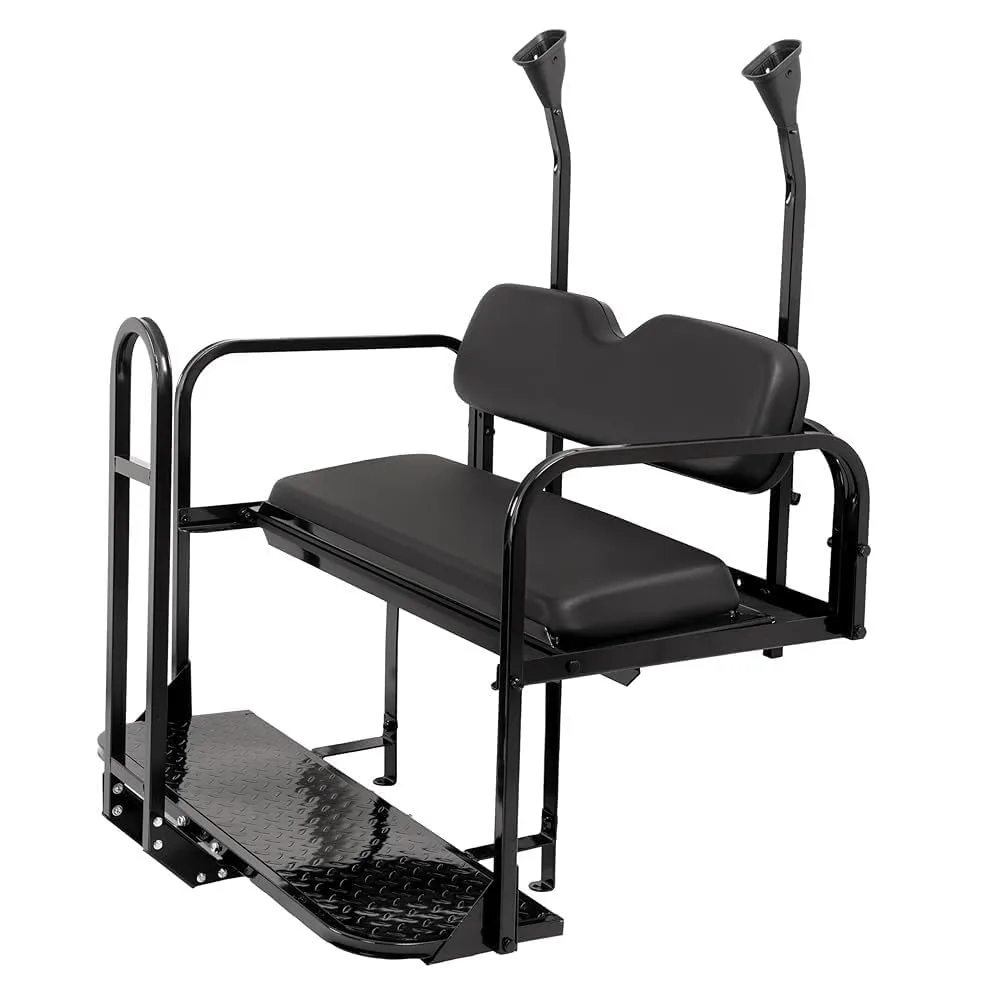 ECOTRIC Rear Seat Kit with Grab Bar for Club Car