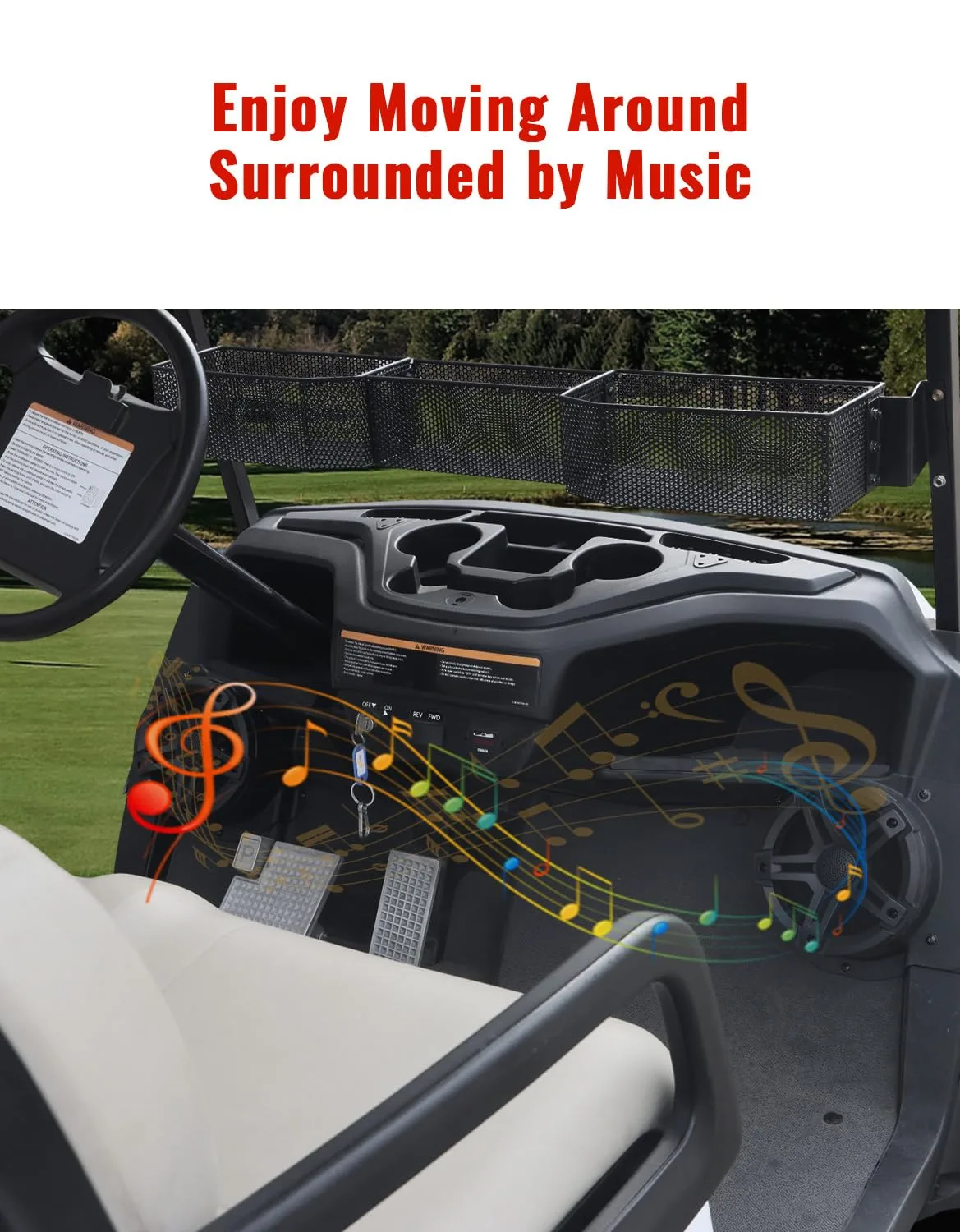 LUXEMOTO Speaker Pod Brackets for Yamaha G29 Drive2 image 3